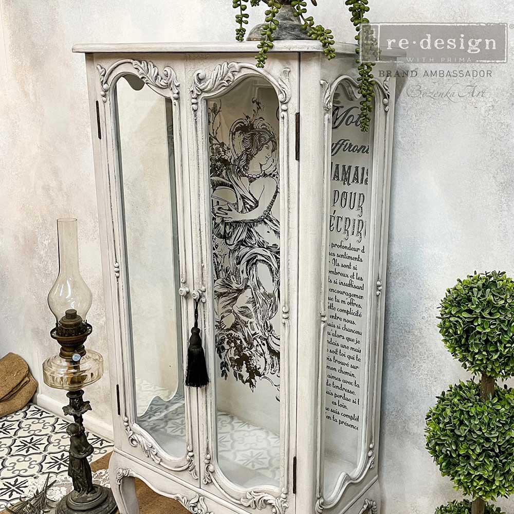 Decor Transfers® - Youth Fountain - total sheet size 24"x35", cut into 2 sheets