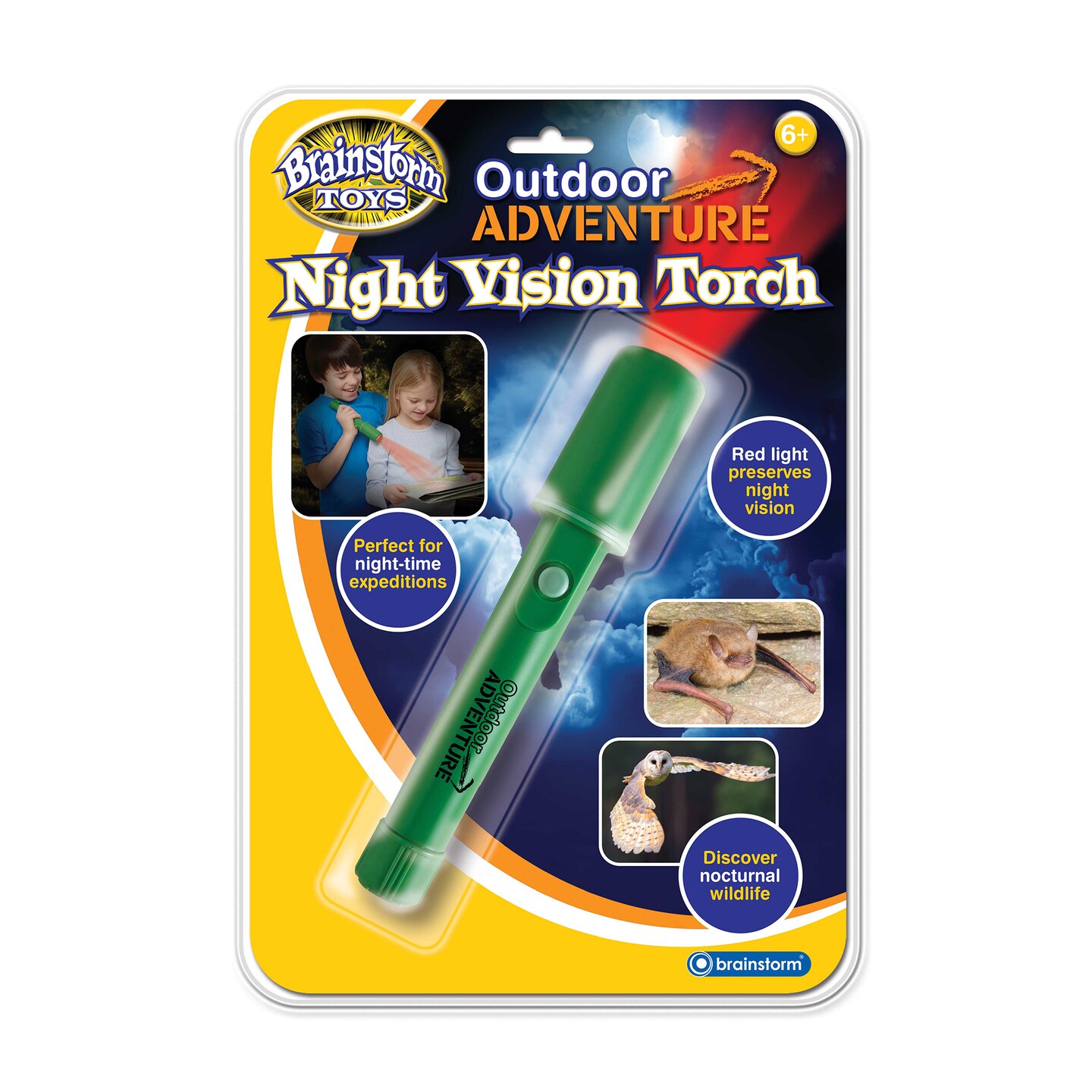 Brainstorm Toys Outdoor Adventure Night Vision Flashlight Torch