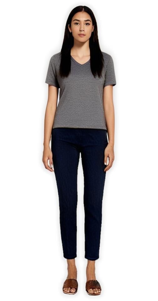 BELLA + CANVAS® Women's Relaxed Triblend Short Sleeve V-Neck T-shirt