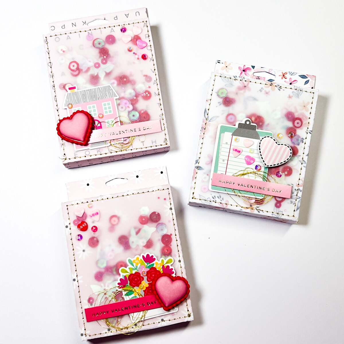 Buttons Galore Valentine Button Set – 50+ 3D Buttons for Crafts, Sewing, Scrapbooking & DIY Projects