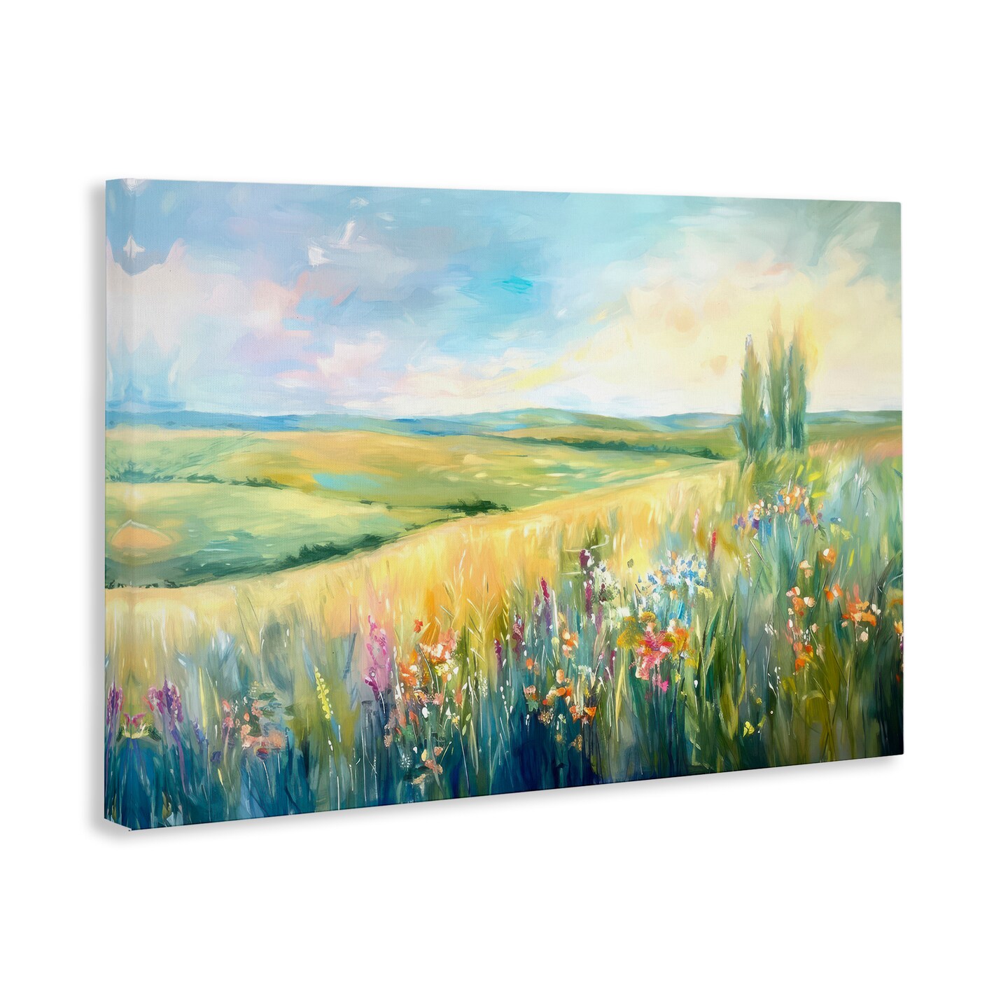 Stupell Industries Lush Prairie Paradise Canvas Wall Art Design by Ramona Murdock
