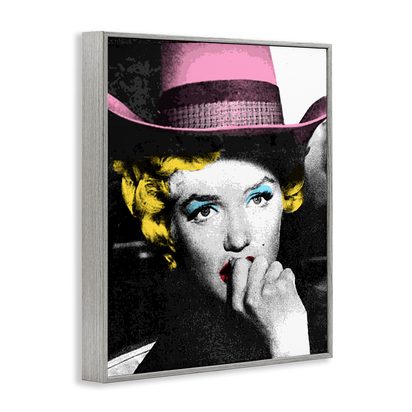 Stupell Industries Vintage Pop Culture Icon Framed Giclee Wall Art Design by Daphne Polselli