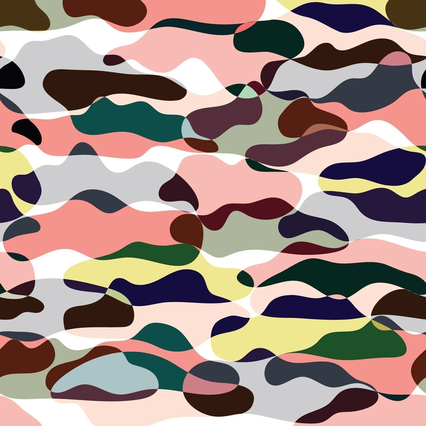 Pop Camo Gift Wrap