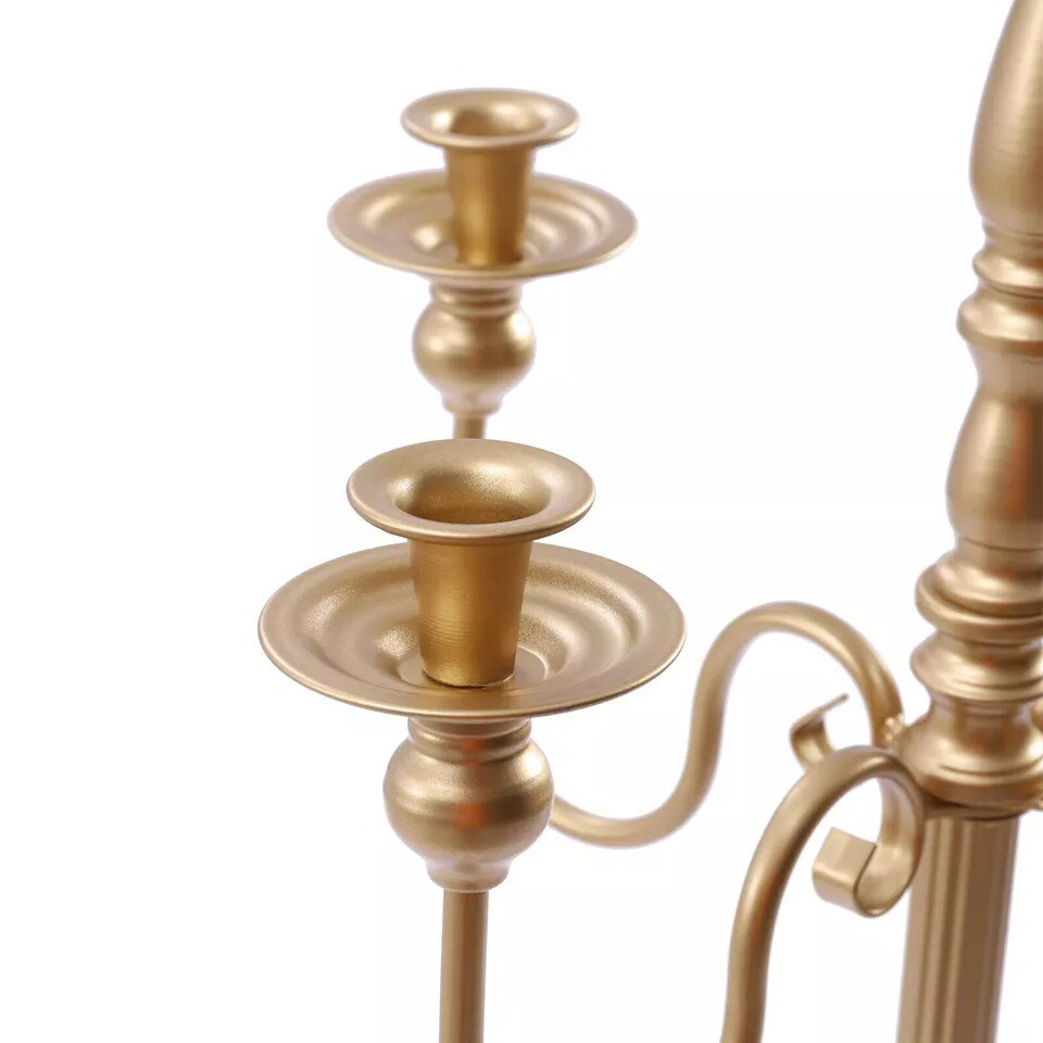 48 Inches 5 Arm Floor Candle Candelabras Table Centerpiece Wedding Dinner Decor