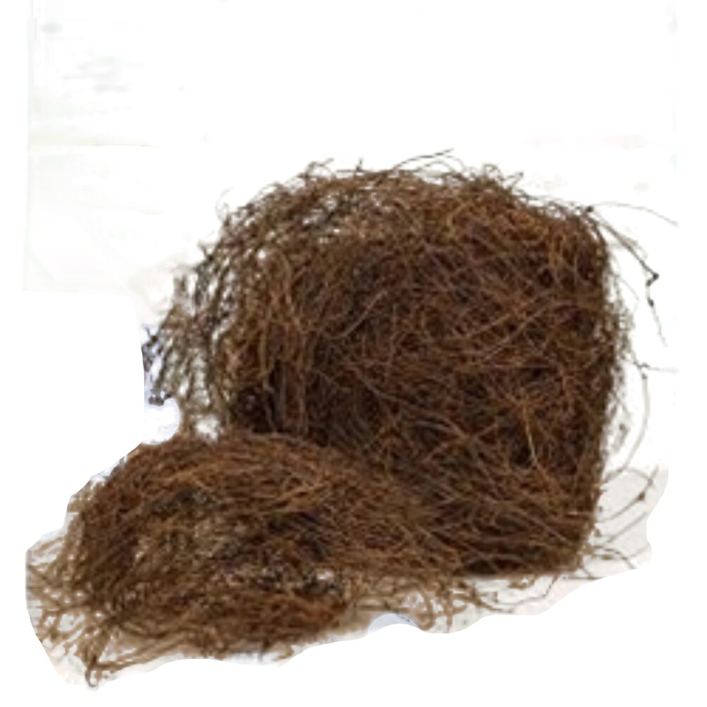 Dark Brown Natural Dried Angel Hair Vine Rustic Decorative Filler for Crafts &#x26; Floral Arrangements