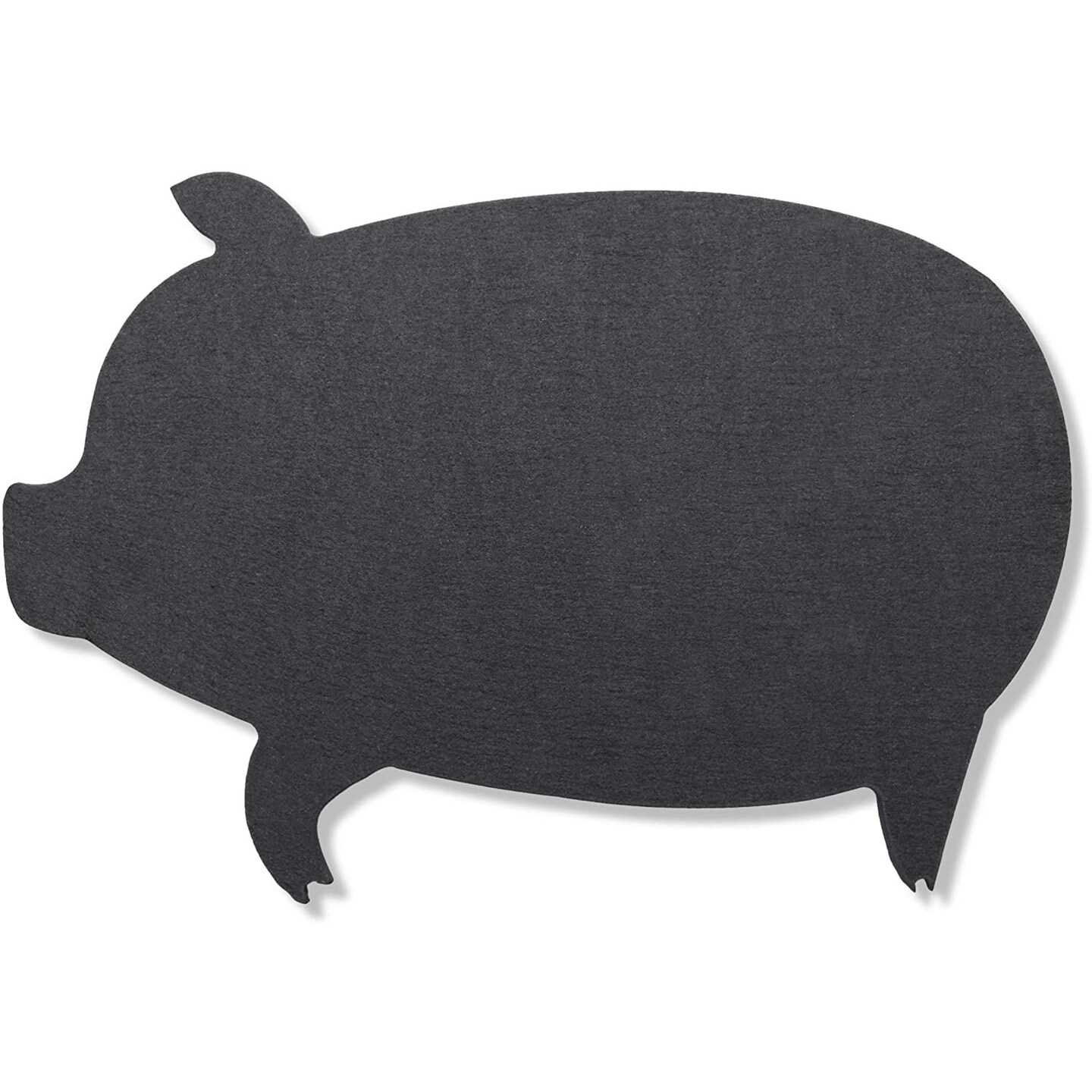 Slate Cheese Board Plate Pig Design 11 X 8 Inches Black Michaels