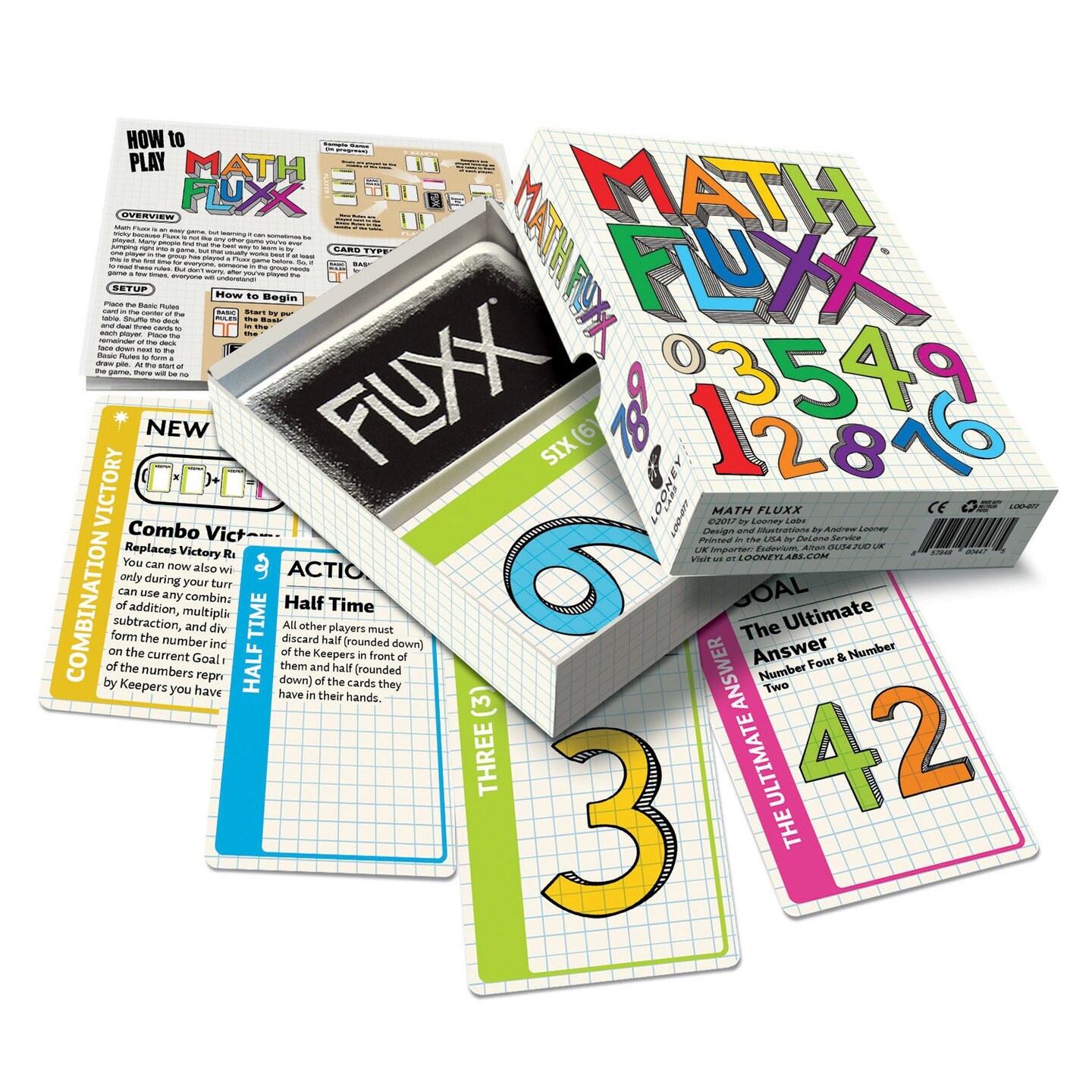 Math Fluxx&#xAE; Card Game