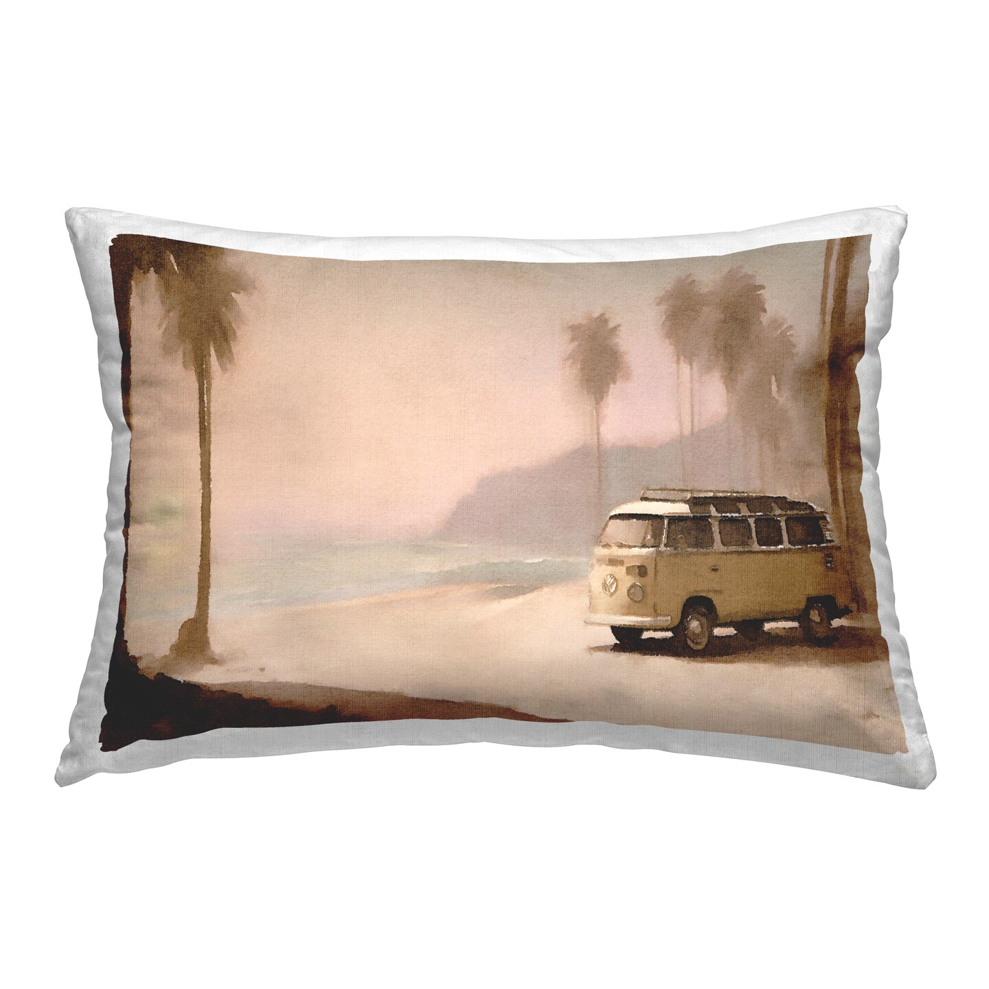 Intense Watching Cheetah Decorative Printed Throw Pillow Design by Noah Bay, 14 x 7 x 20