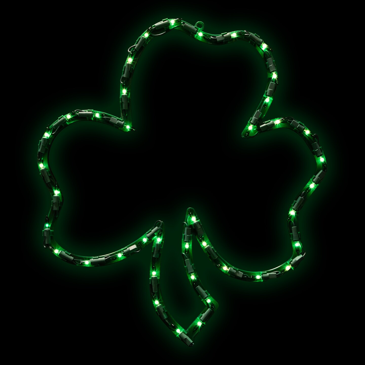 Northlight Lighted St. Patrick's Day Irish Shamrock Window Silhouette - 17"