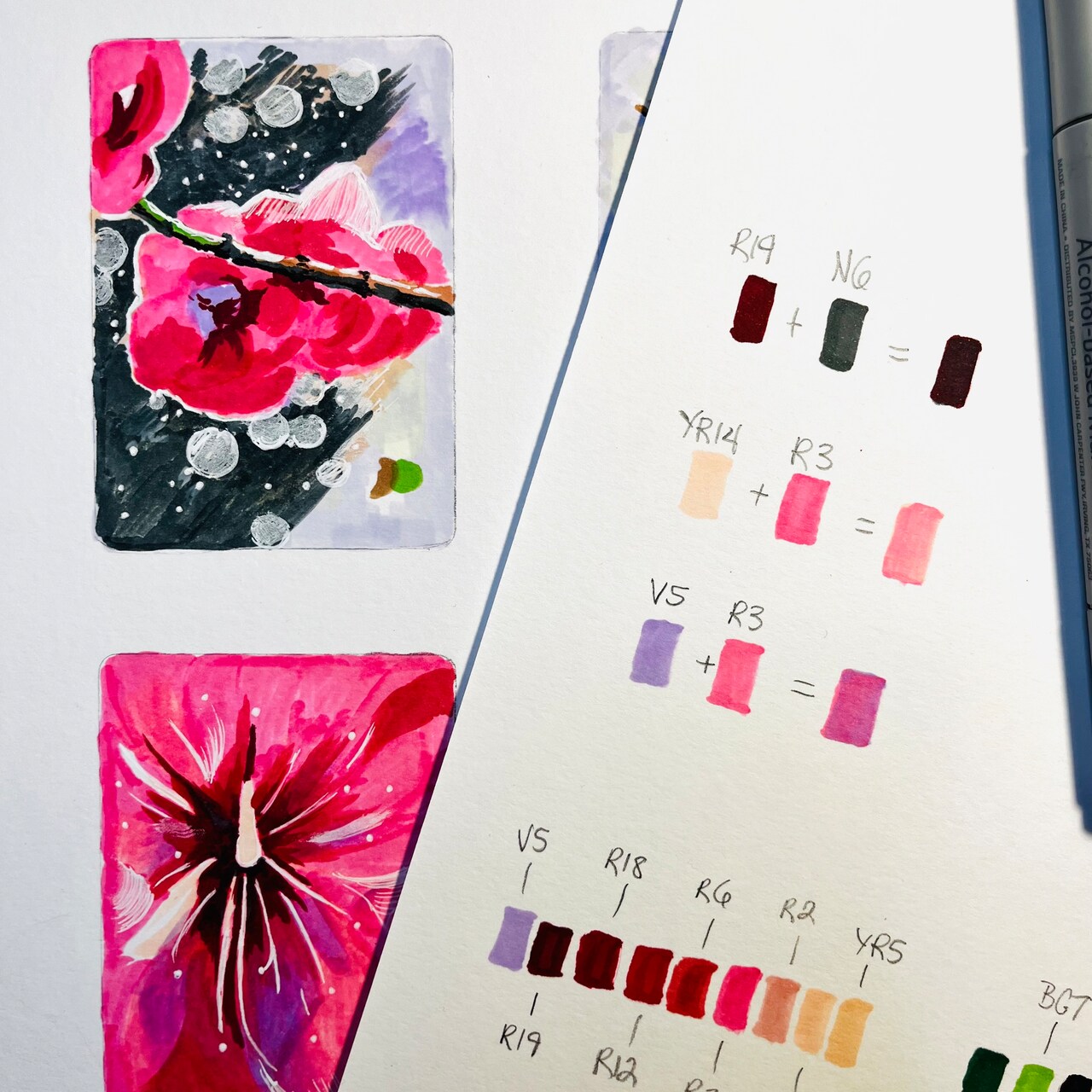 Blending Basics With Artist's Loft Alcohol-Based Markers, Part I