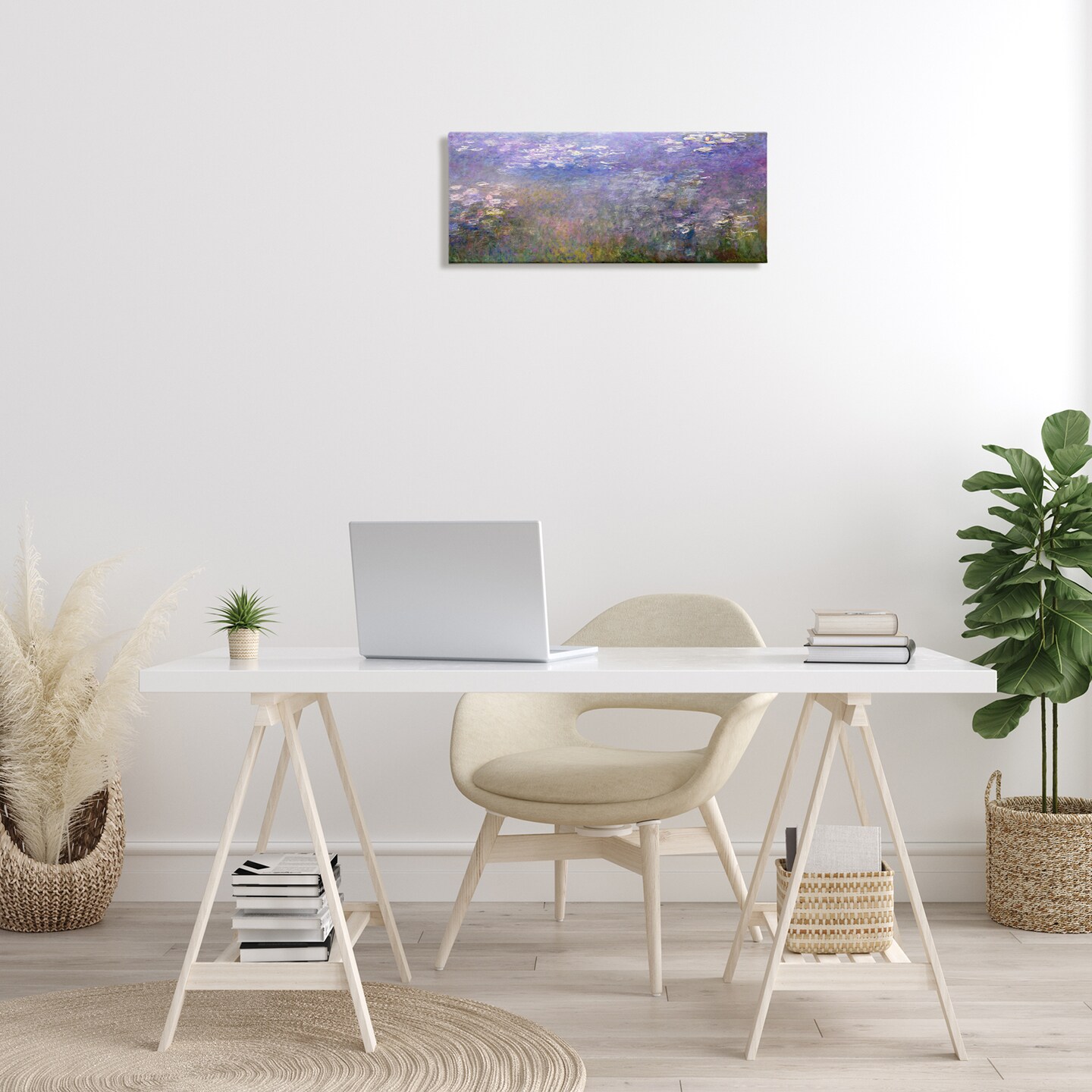 Stupell Industries Classic Monet Pond Lilies Canvas Wall Art Design by one1000paintings