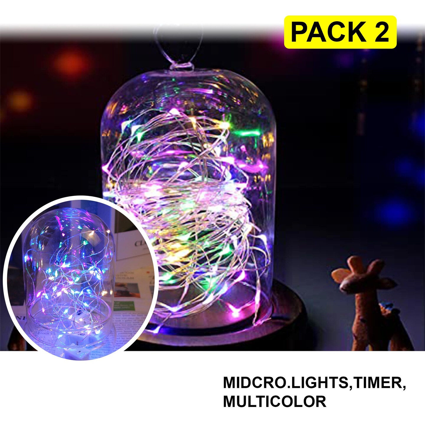 Christmas 50 LED Battery Lights