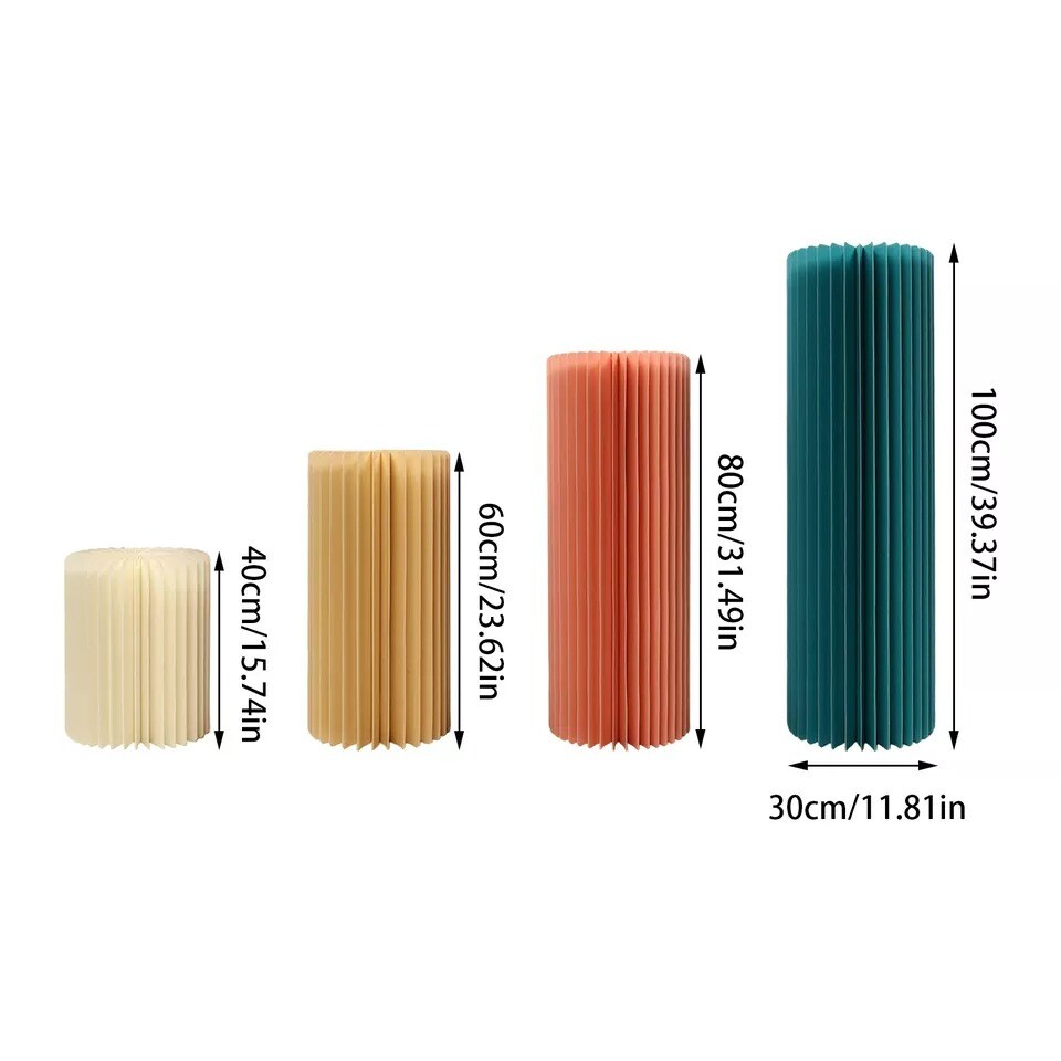 Wedding Props 30-80cm High Round Pillar Baby Shower Party Arrangement Decoration