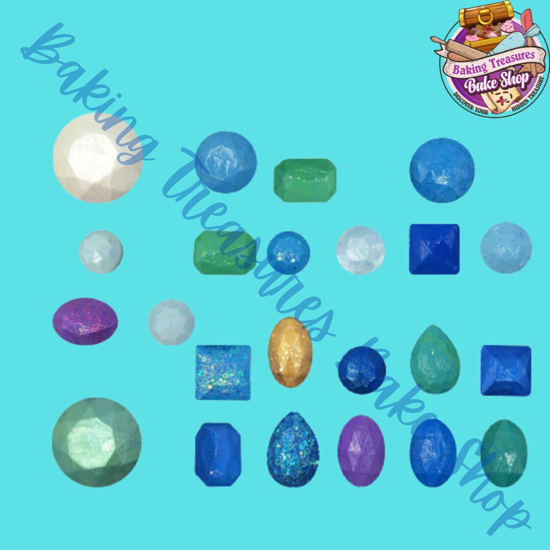 Jewels, Diamond &#x26; Gems silicone mold