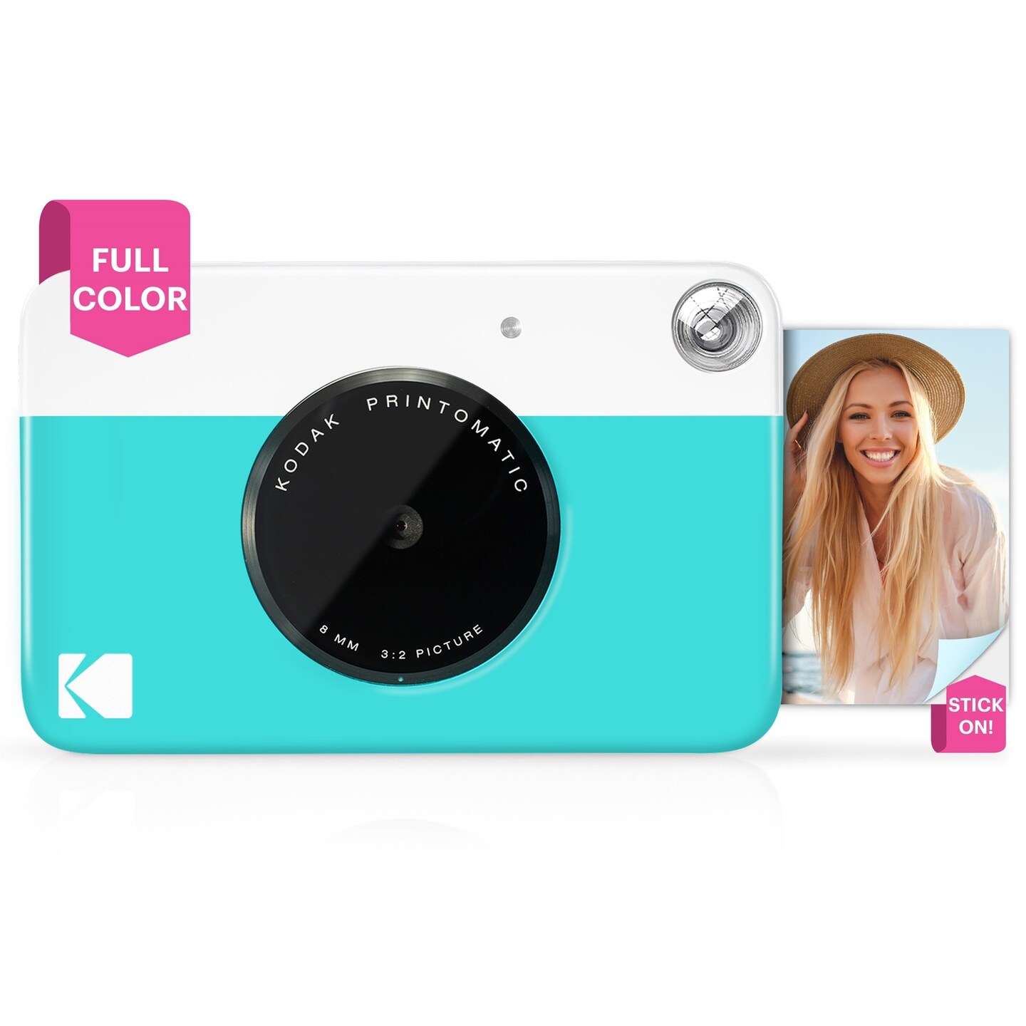 Kodak Printomatic 5MP Instant Print Camera &#x26; Zink Photo Paper (75 Sheets) Bundle