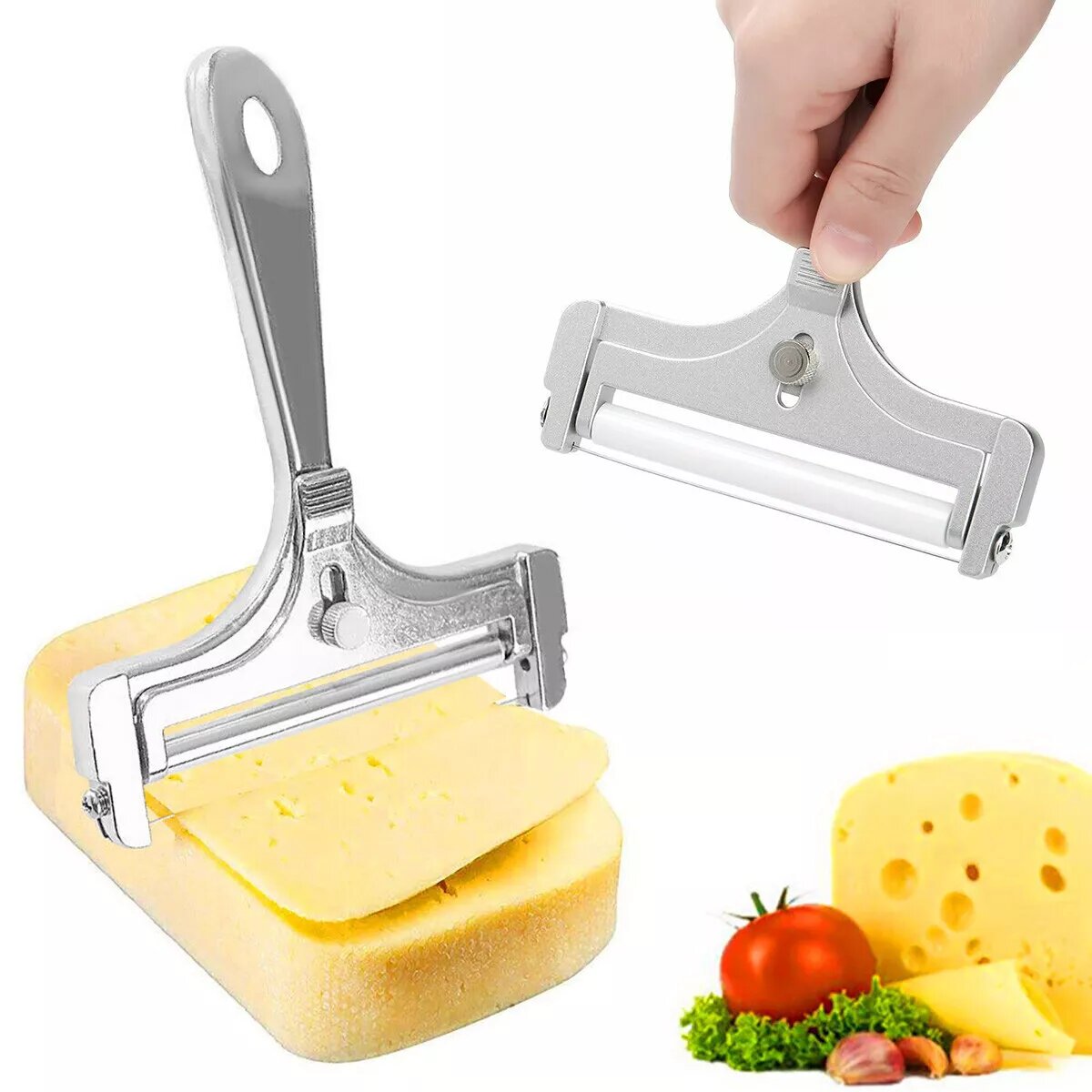 Kitcheniva Adjustable Stainless Steel Wire Cheese Slicer