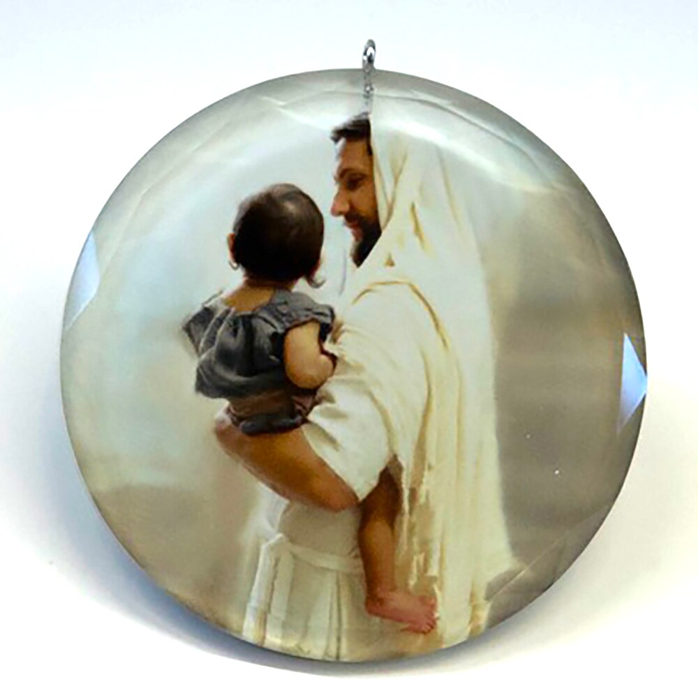 6 Pack Glass Christ Ornaments, Jesus Christ Nativity Ornaments, Religious Ornaments, Christmas Tree Ornaments, Baby Jesus - image8