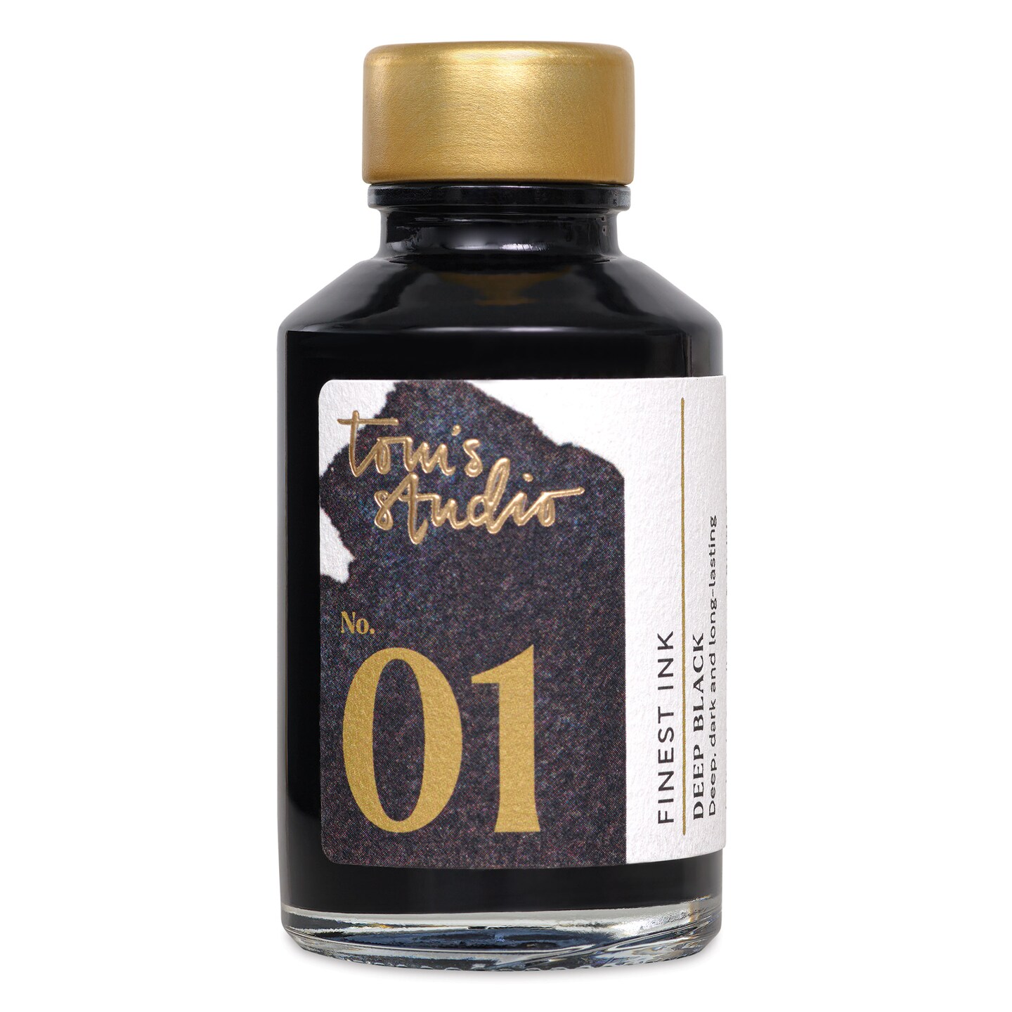 Tom&#x27;s Studio Fountain Pen Ink - 50 ml, Deep Black