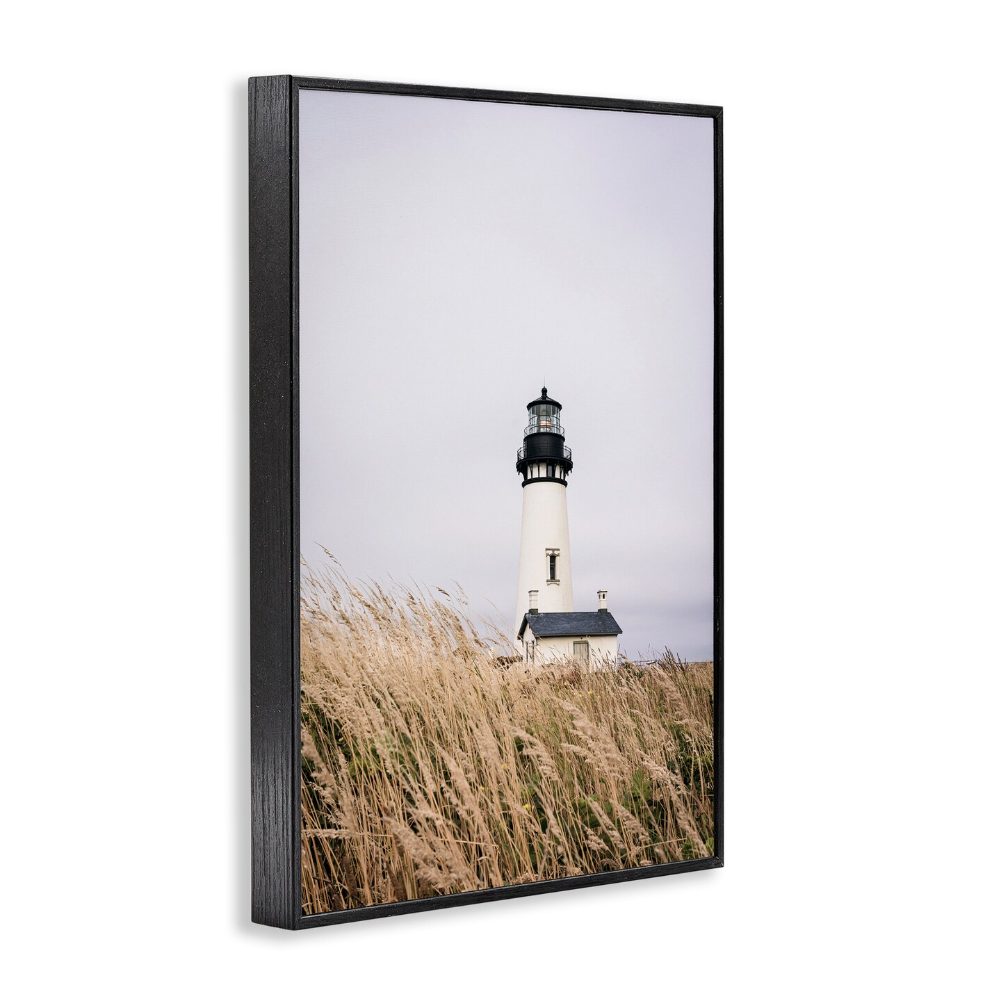 Stupell Industries Peaceful Lighthouse Scenery Framed Giclee Wall Art Design by Sisi and Seb