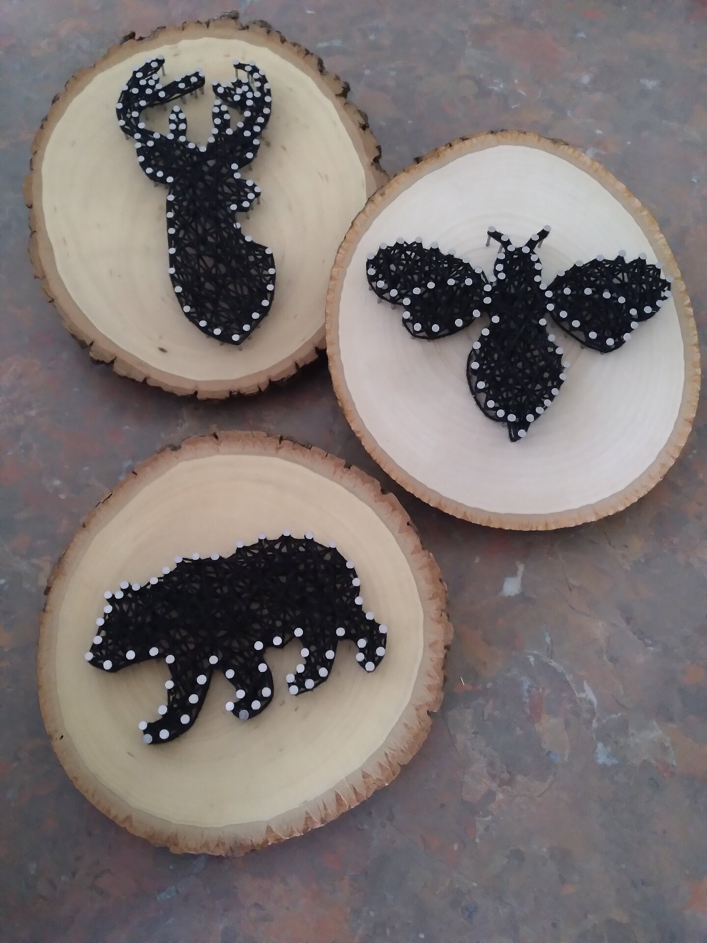 Animal Silhouette String Art