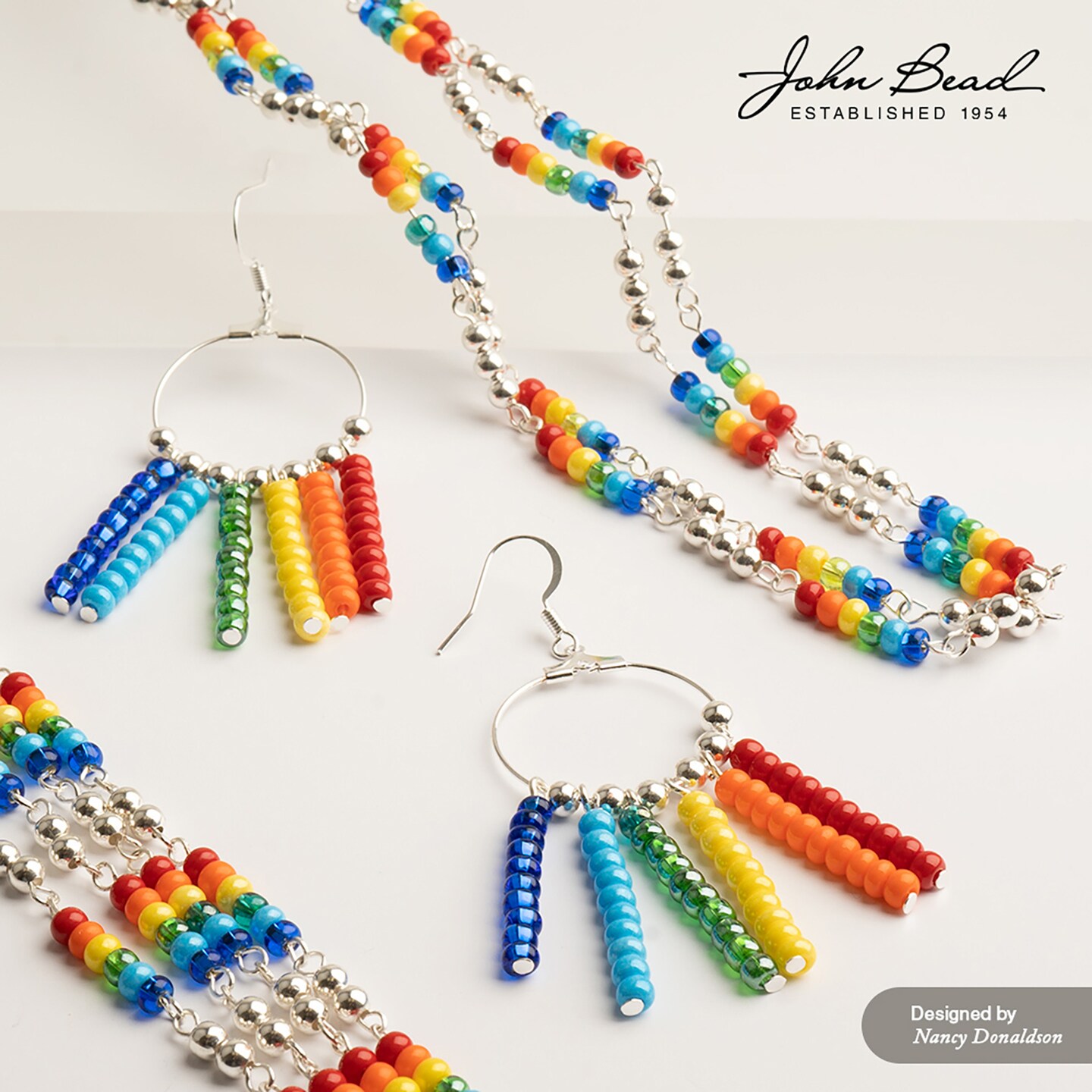 John Bead 6/0 Mixed Czech Glass Seed Beads, 100g