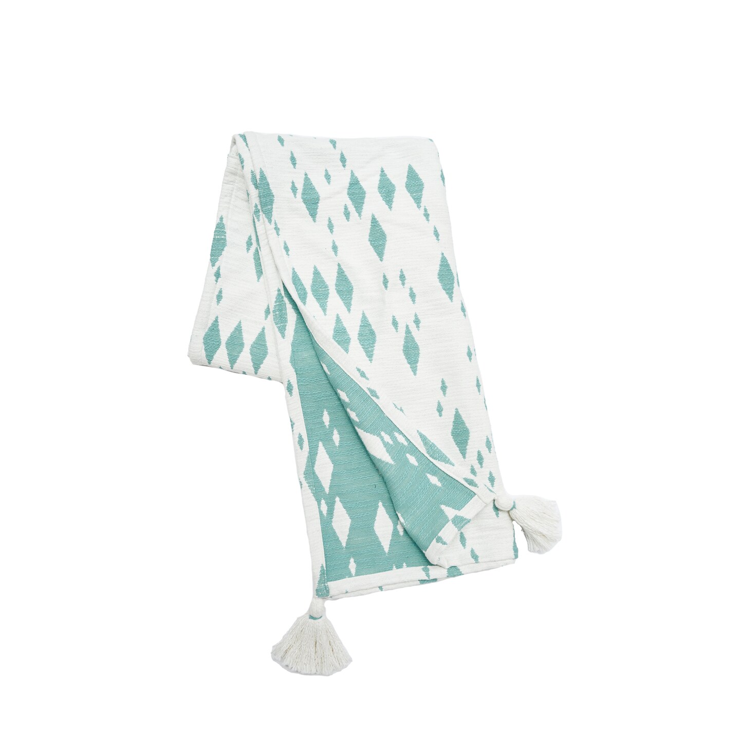 50&#x22; x 60&#x22; Granby Surf Woven Super Soft Cozy Accent Throw Blanket