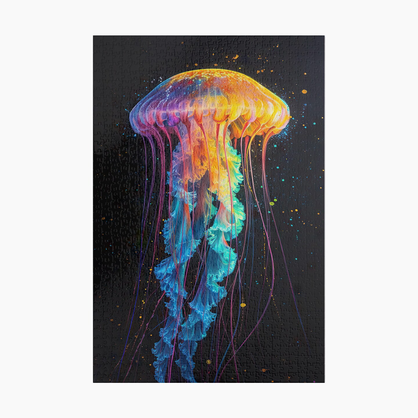 Jellyfish Jigsaw Puzzle, Family Game, Holiday Gift | S2