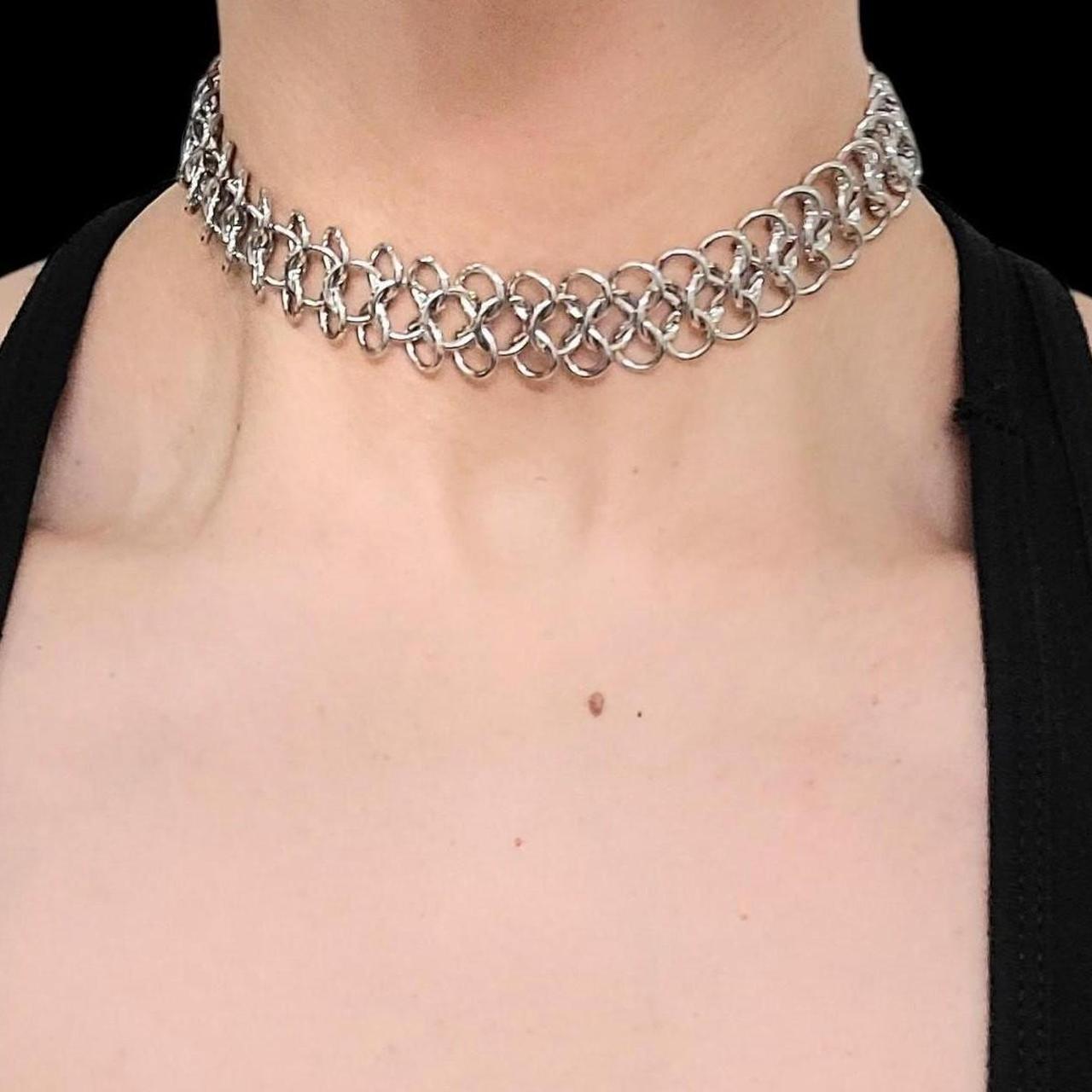 Silver Chainmail Choker | MakerPlace by Michaels