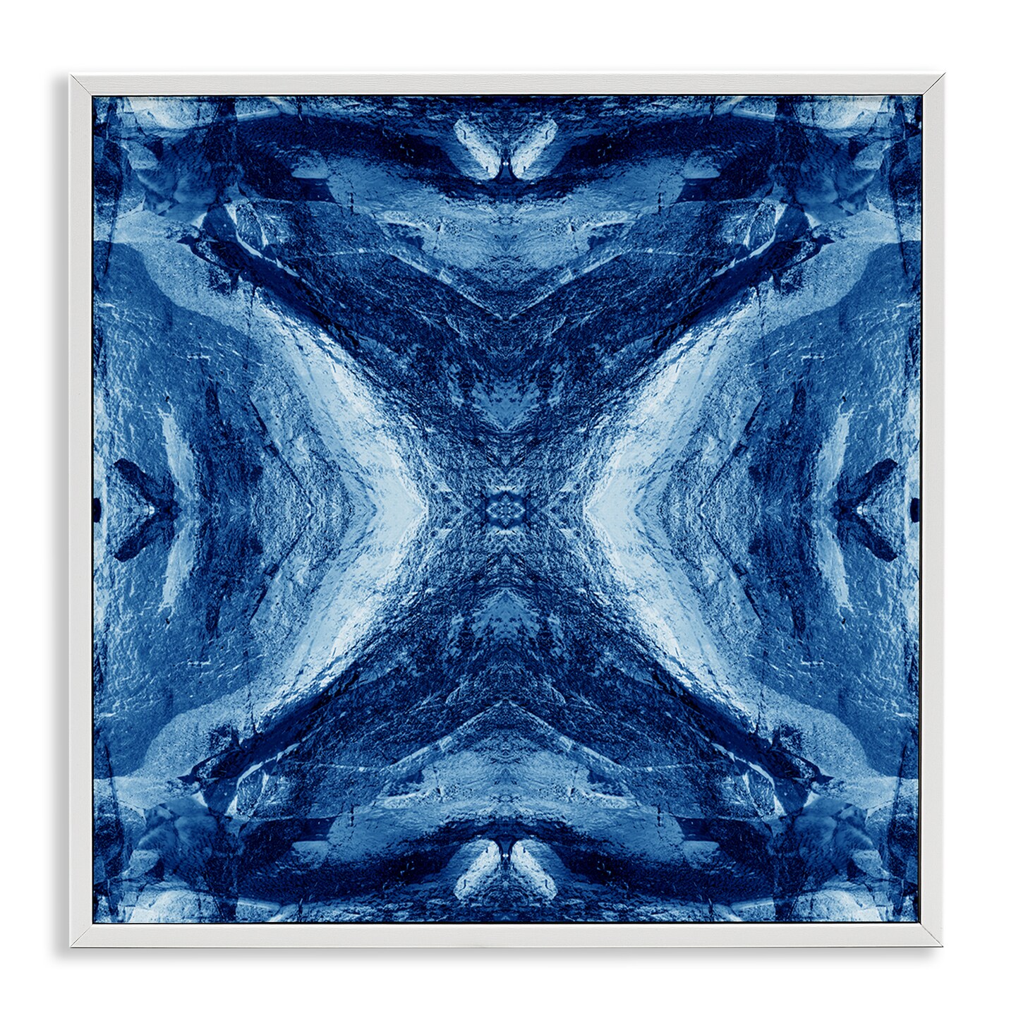 Stupell Industries Rustic Mirrored Motif Framed Giclee Wall Art Design by El Perkin