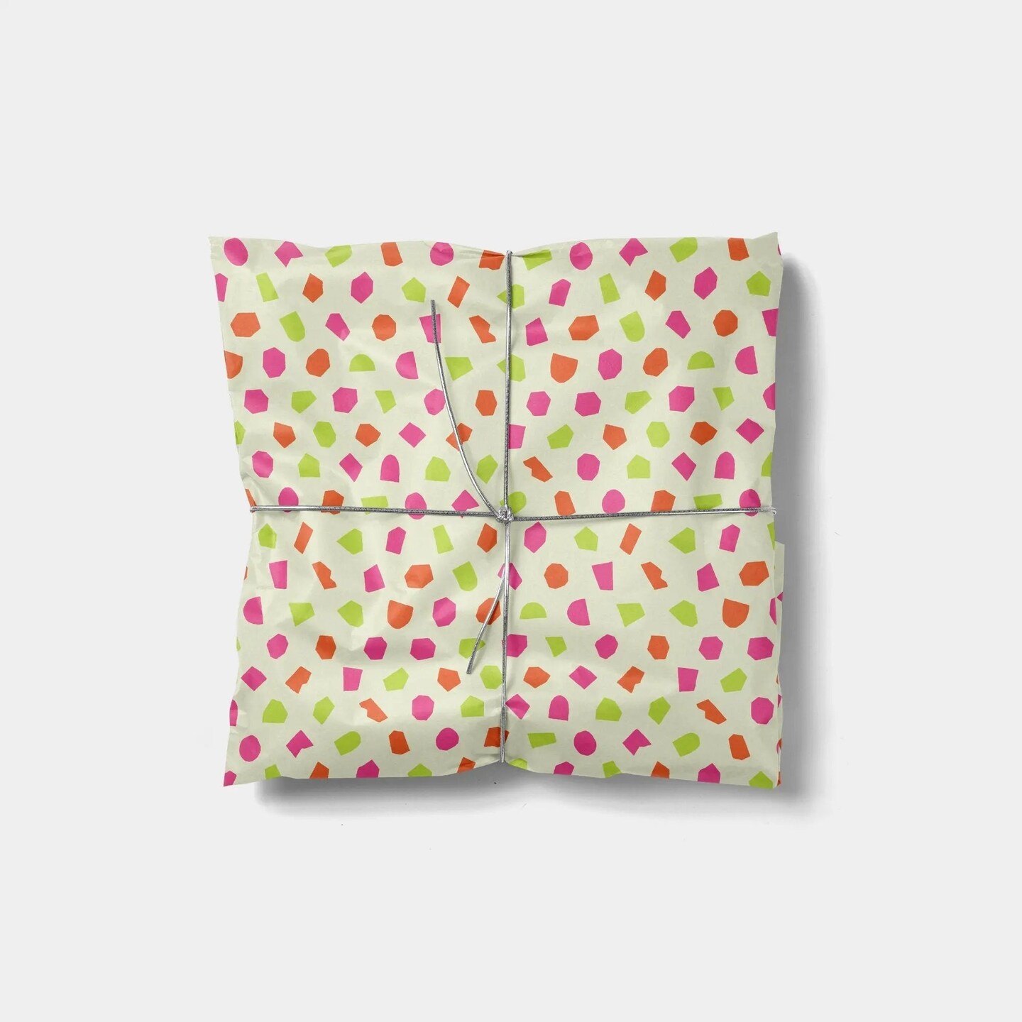 Cut Out Collage Gift Wrap