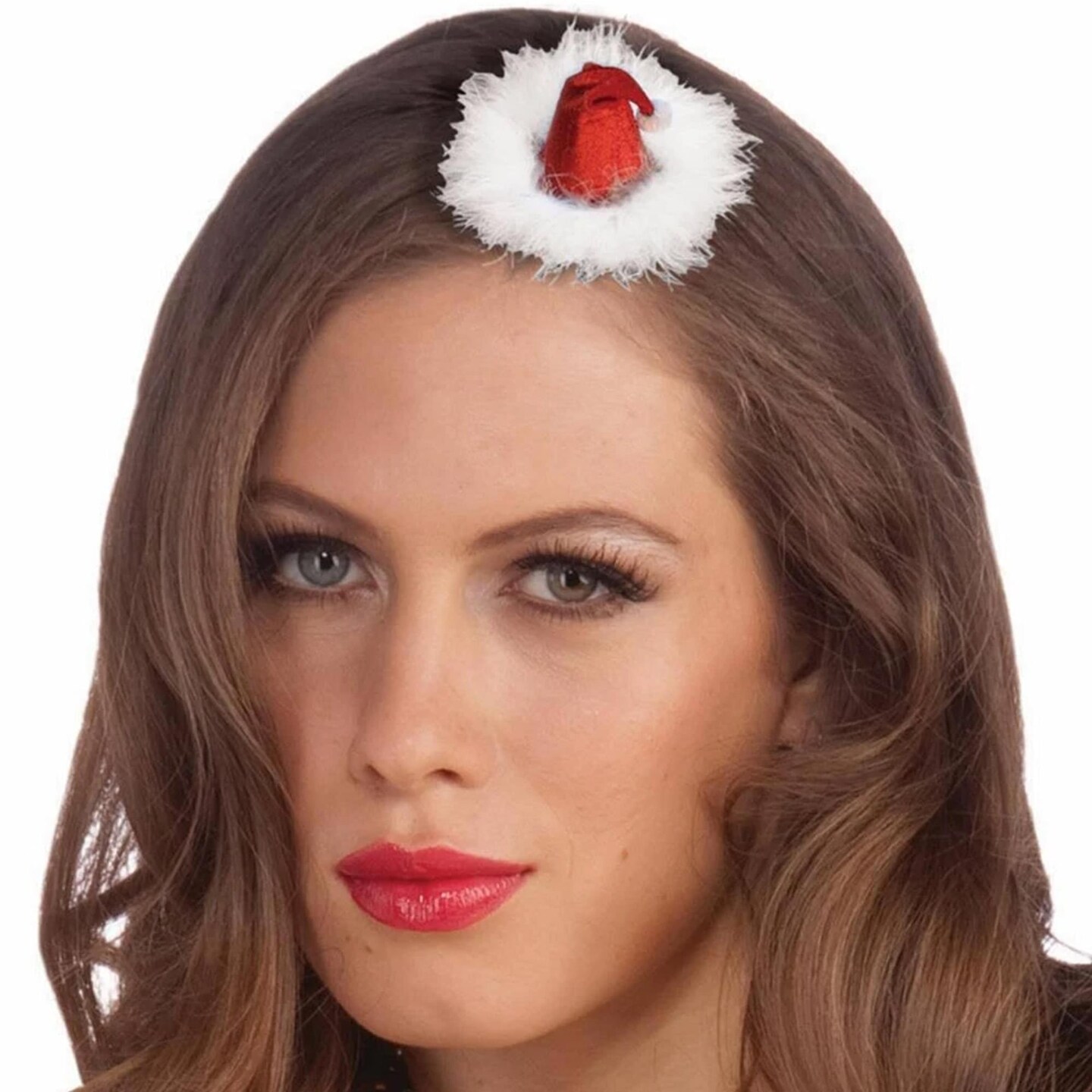 Mini Santa Hat Women&#x27;s Costume Accessory
