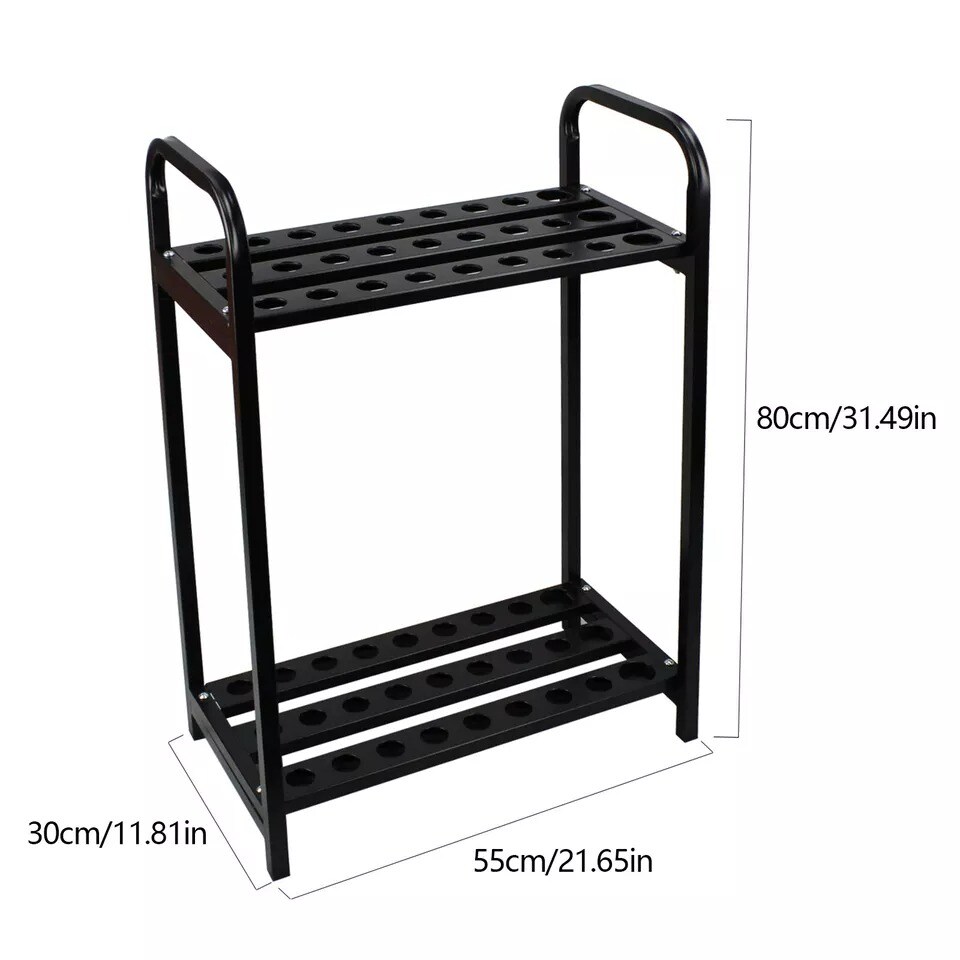 Golf Club Display Rack Golf Putter Storage Organizer 27-Hole Golf Club Holder