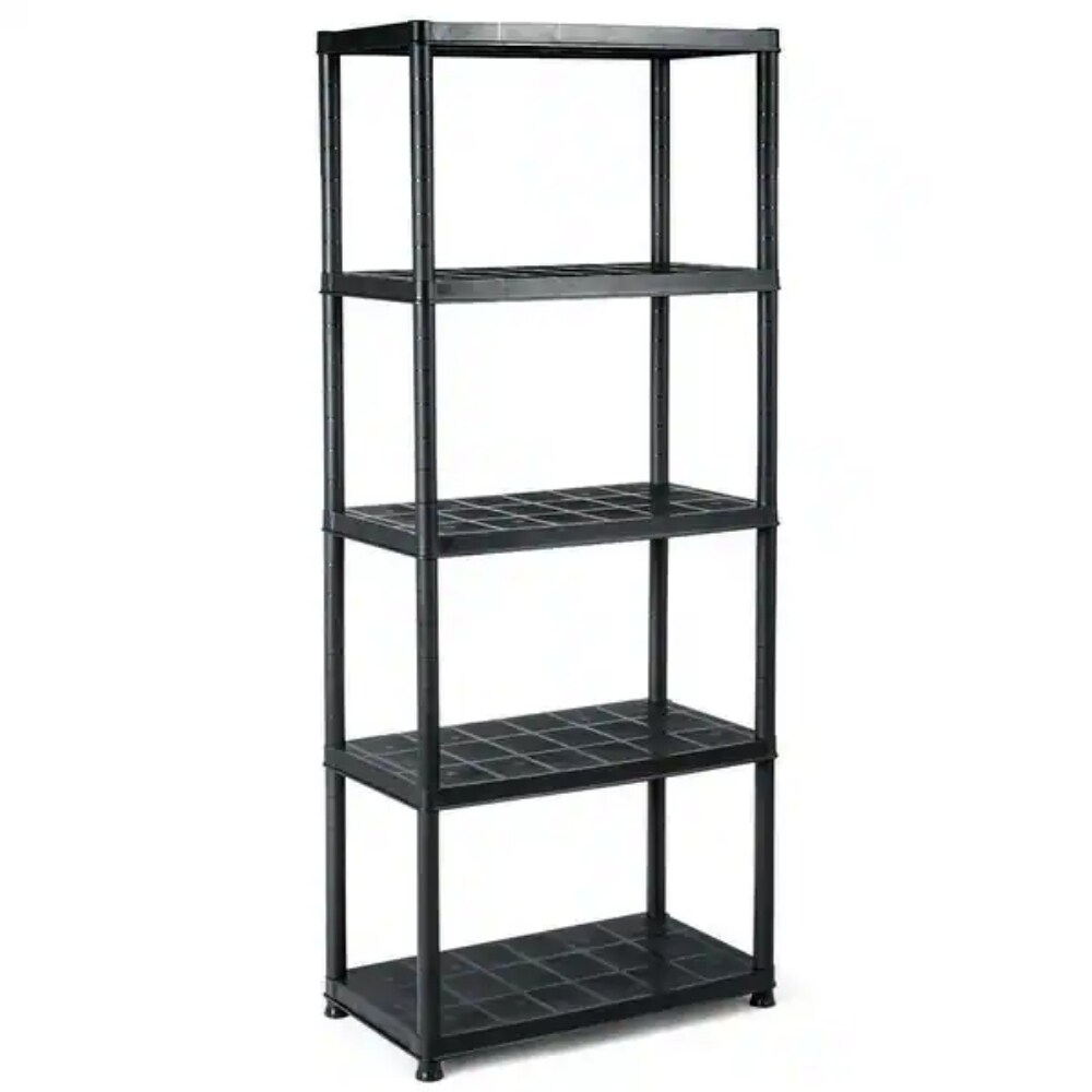 5-Tier Storage Shelving Unit Heavy Duty Rack for Kitchen Room Garage to Save Space
