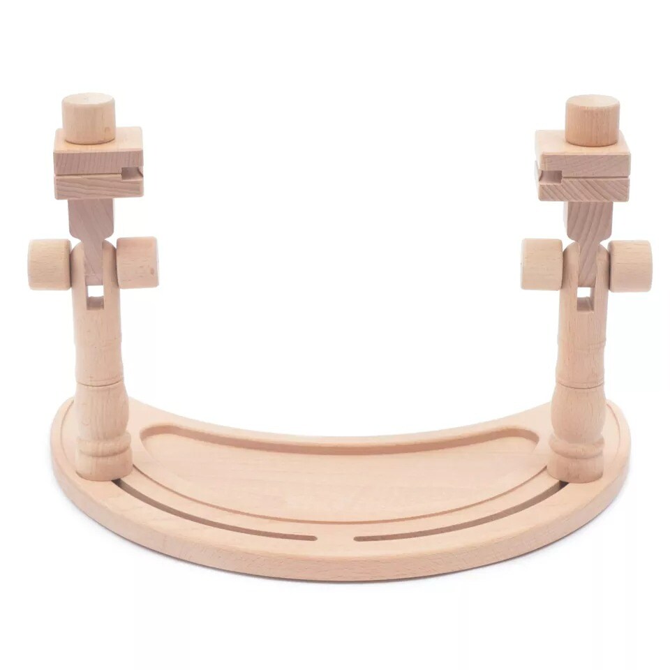 Hand Embroidery Hoops Frame Set Wooden Home DIY Cross Stitch Holder Rack Tools