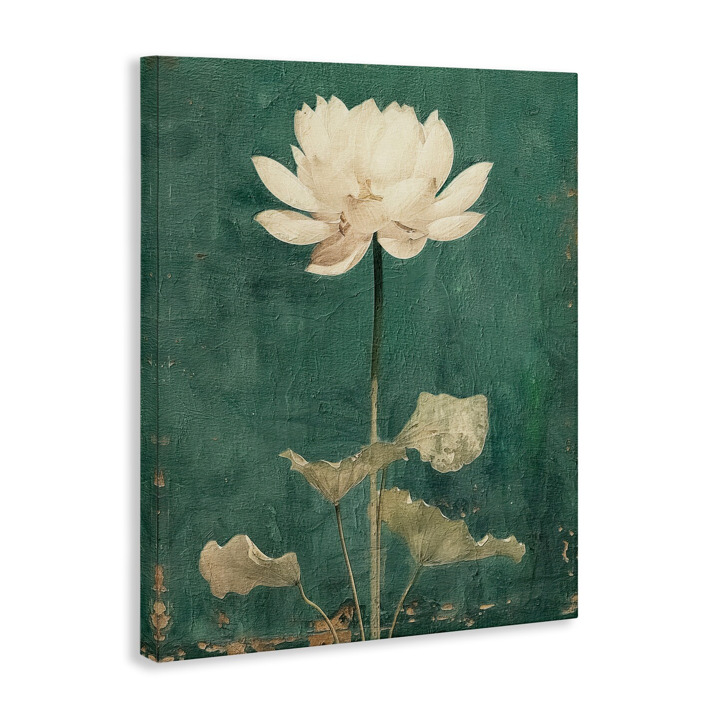 Stupell Industries Vintage Floral Bud Canvas Wall Art Design by RileyB
