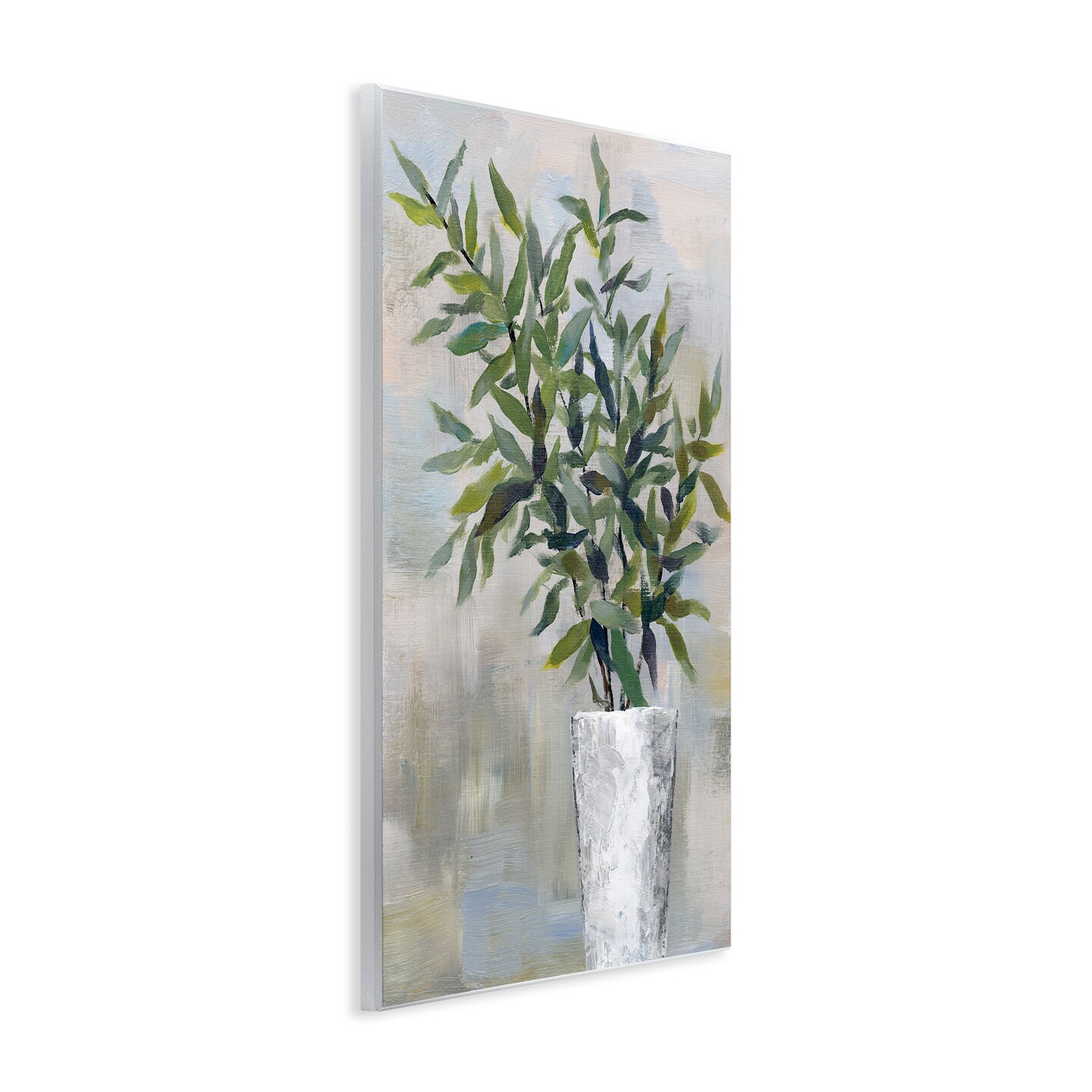 Stupell Industries Splayed Plant Leaves Wall Plaque Art Design by Cloverfield &#x26; Co.