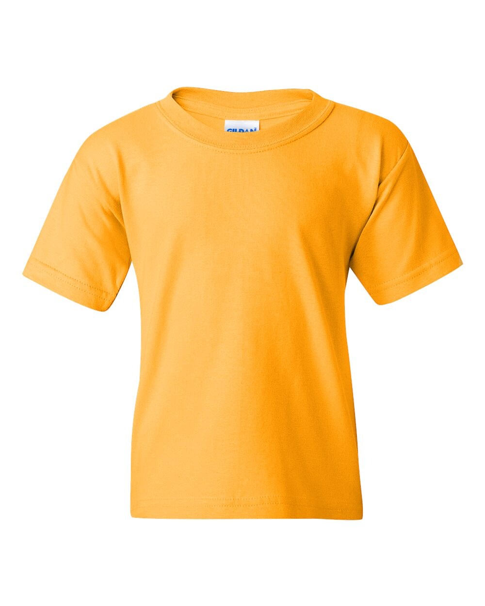 Gildan Youth Heavy Cotton Crewneck Short Sleeve T-Shirt for School Events & Casual Wear Everyday Cotton Tee
