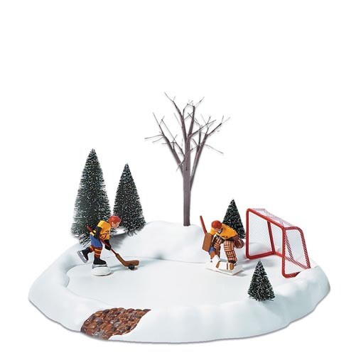 Department 56 Department 56 Snow Village "Hockey Practice" Animated Table Piece Scene 56.52512