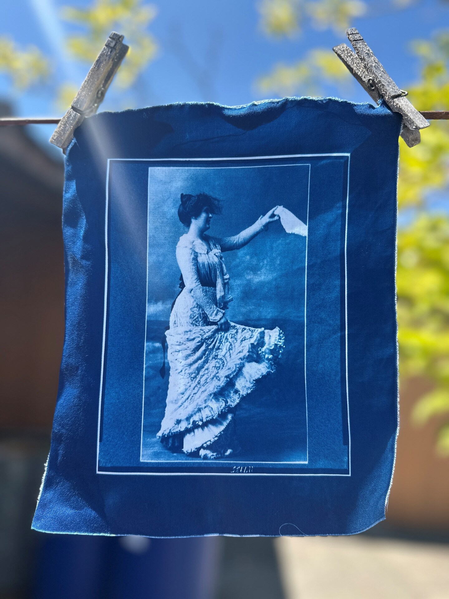 Cyanotype Fabric Sheets - 10 pack