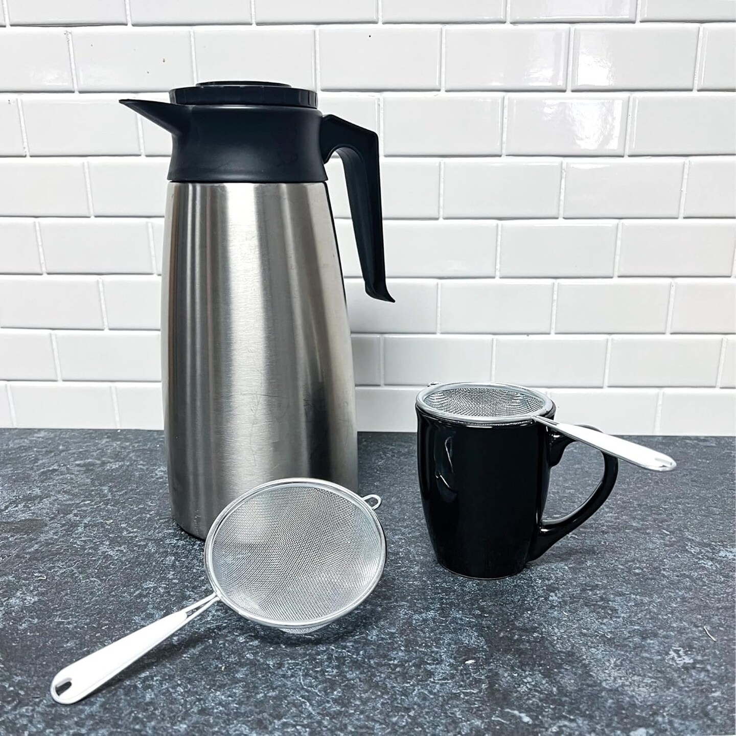Chef Craft Mesh Strainer - Thumbnail 2