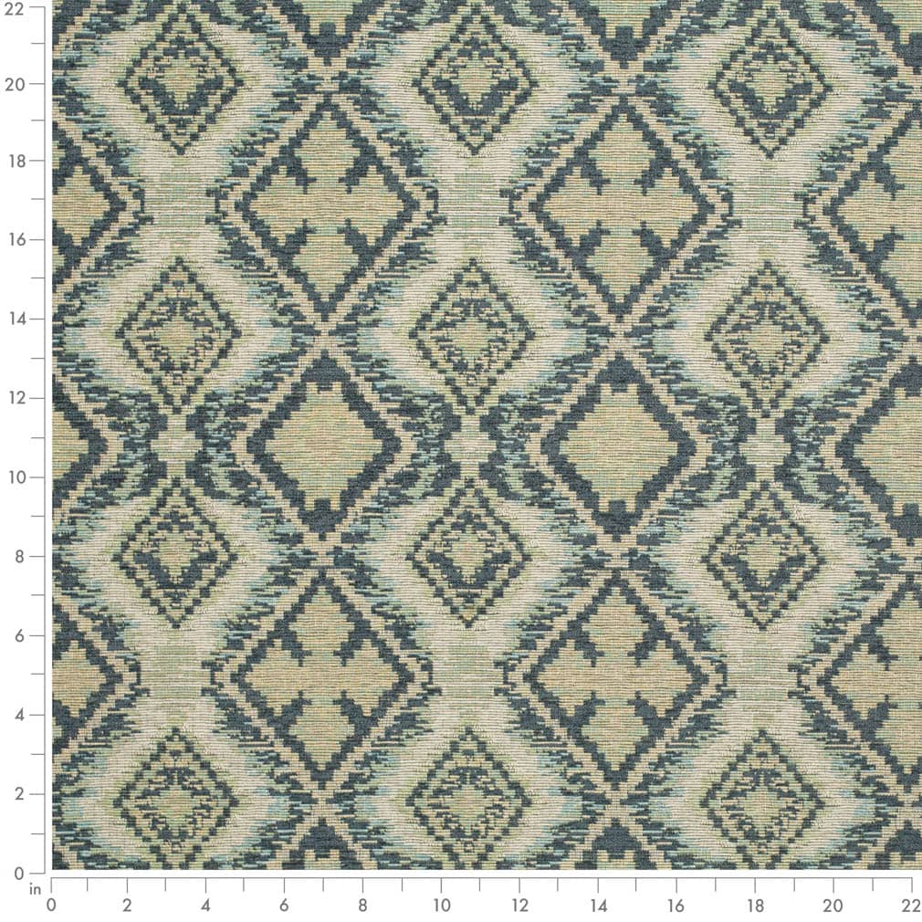 Teal - Aqua Teal,green Abstract Geometric,southwestern Upholstery Fabric 54 Inches"
