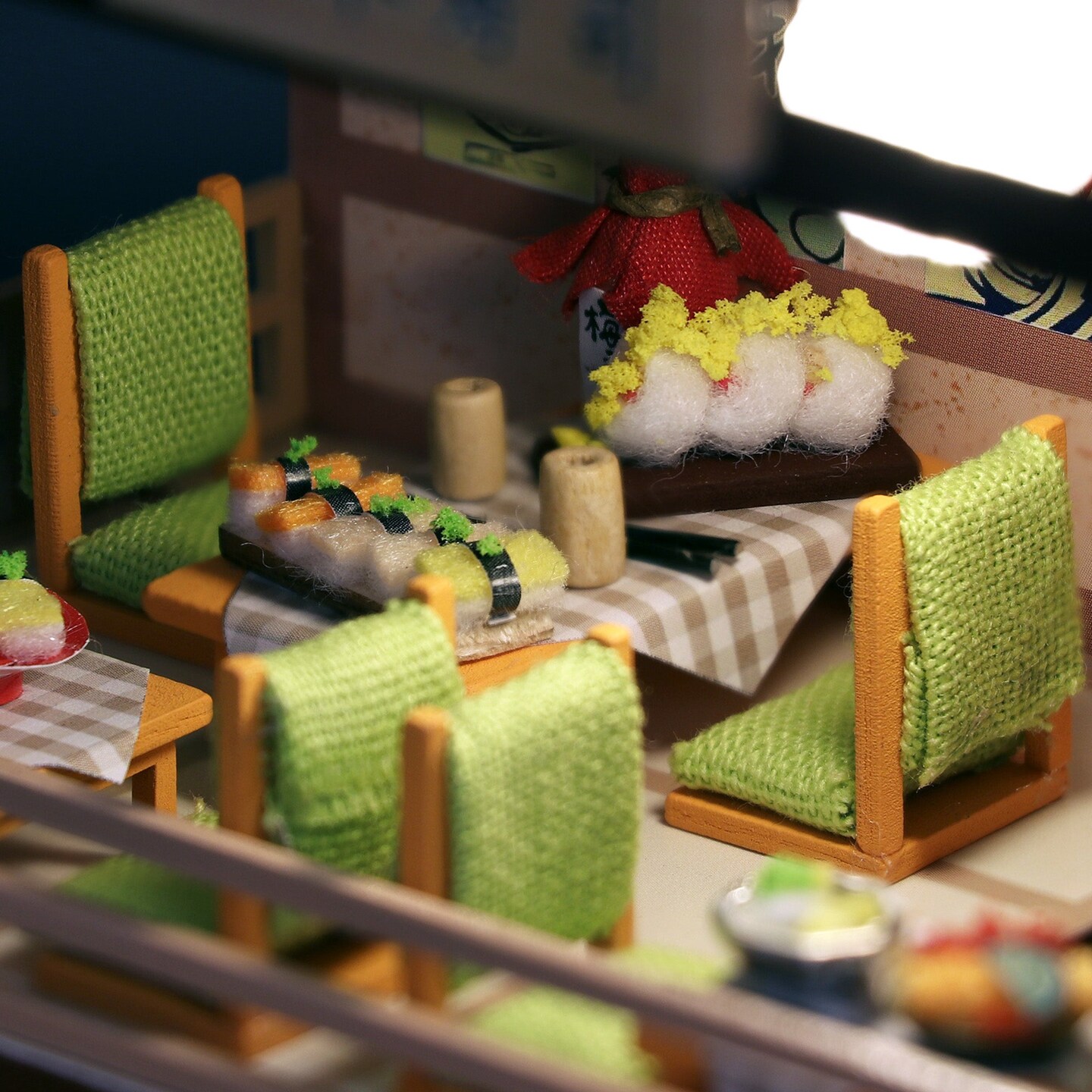 DIY Miniature House Kit - Sushi House