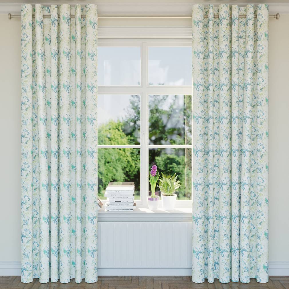 Upholstery Fabric - Blue,Green Abstract & Geometric Upholstery Fabric 54 Inches"