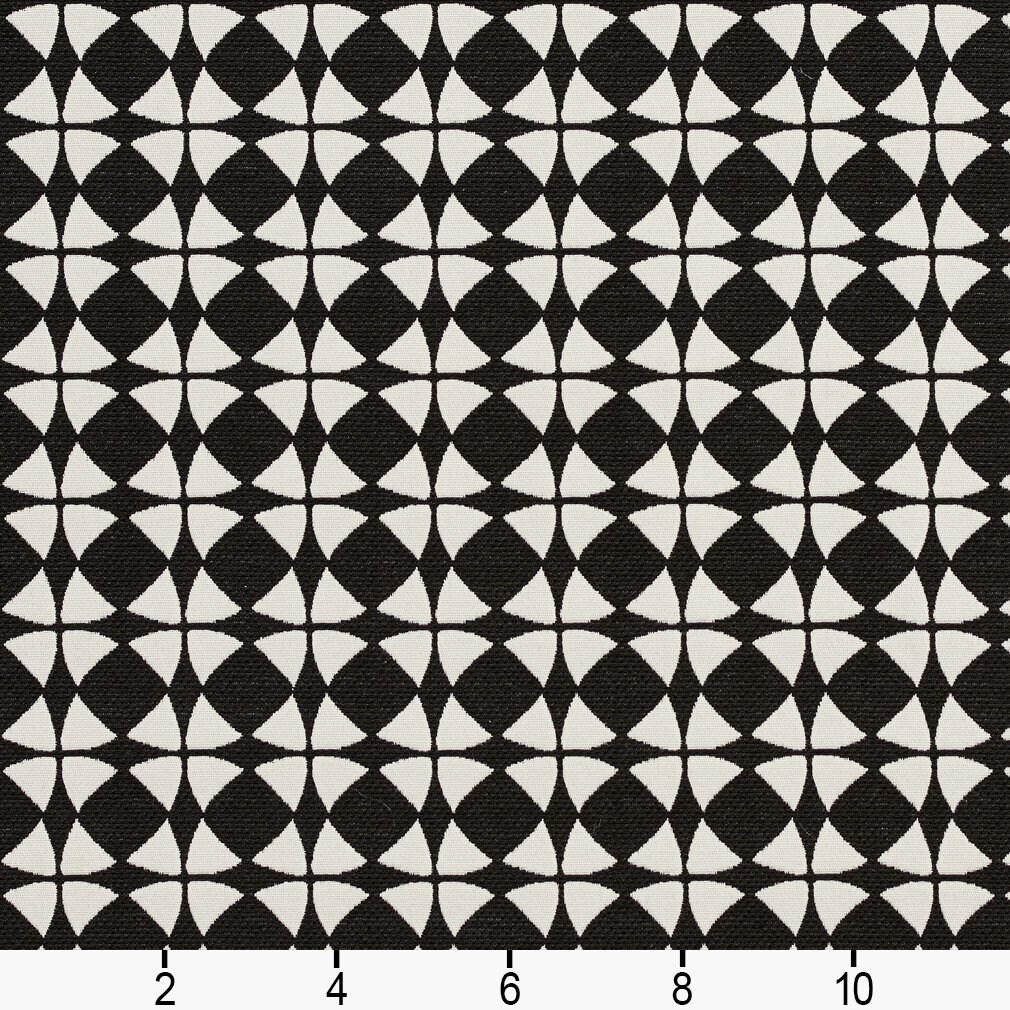 Upholstery Fabric - Black Abstract & Geometric,Small Scale Upholstery Fabric 54 Inches"