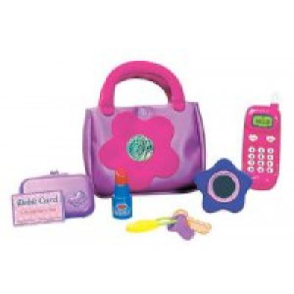 My First Purse &#x2013; Pretend Play Purse Set for Kids with Accessories, Early Role-Play Toy