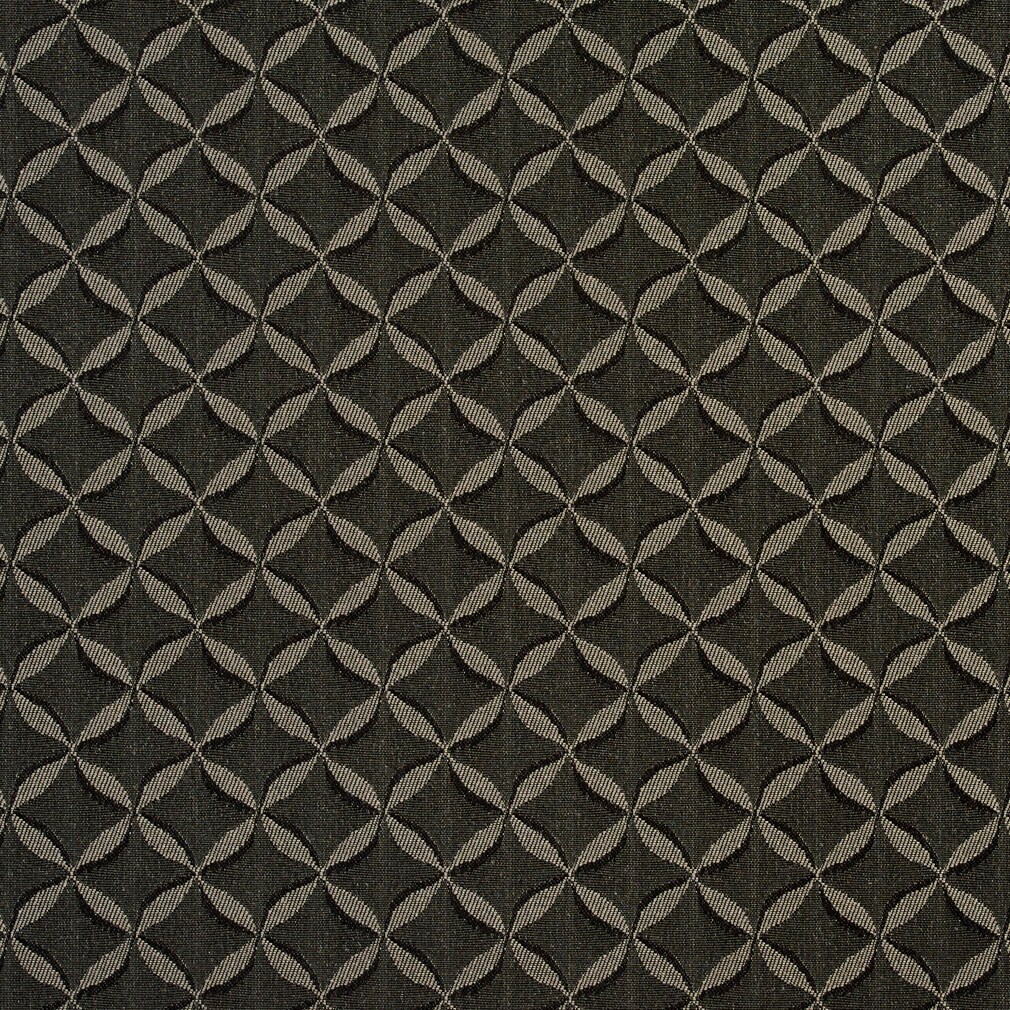 Charcoal - Black Abstract &#x26; Geometric,Small Scale Upholstery Fabric 54 Inches&#x22;