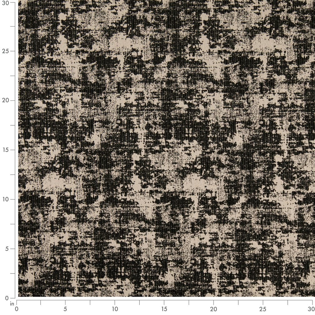 Upholstery Fabric - Black Abstract & Geometric Upholstery Fabric 54 Inches"