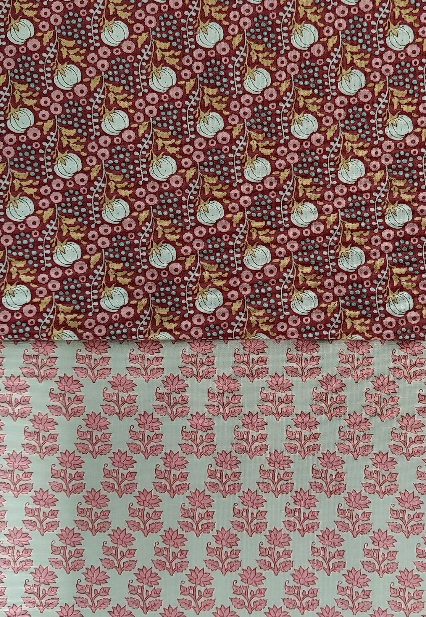 Tilda Vintage Sampling Assortment - Red/Pink - 10 one-yard Cuts - 100% Cotton Fabric