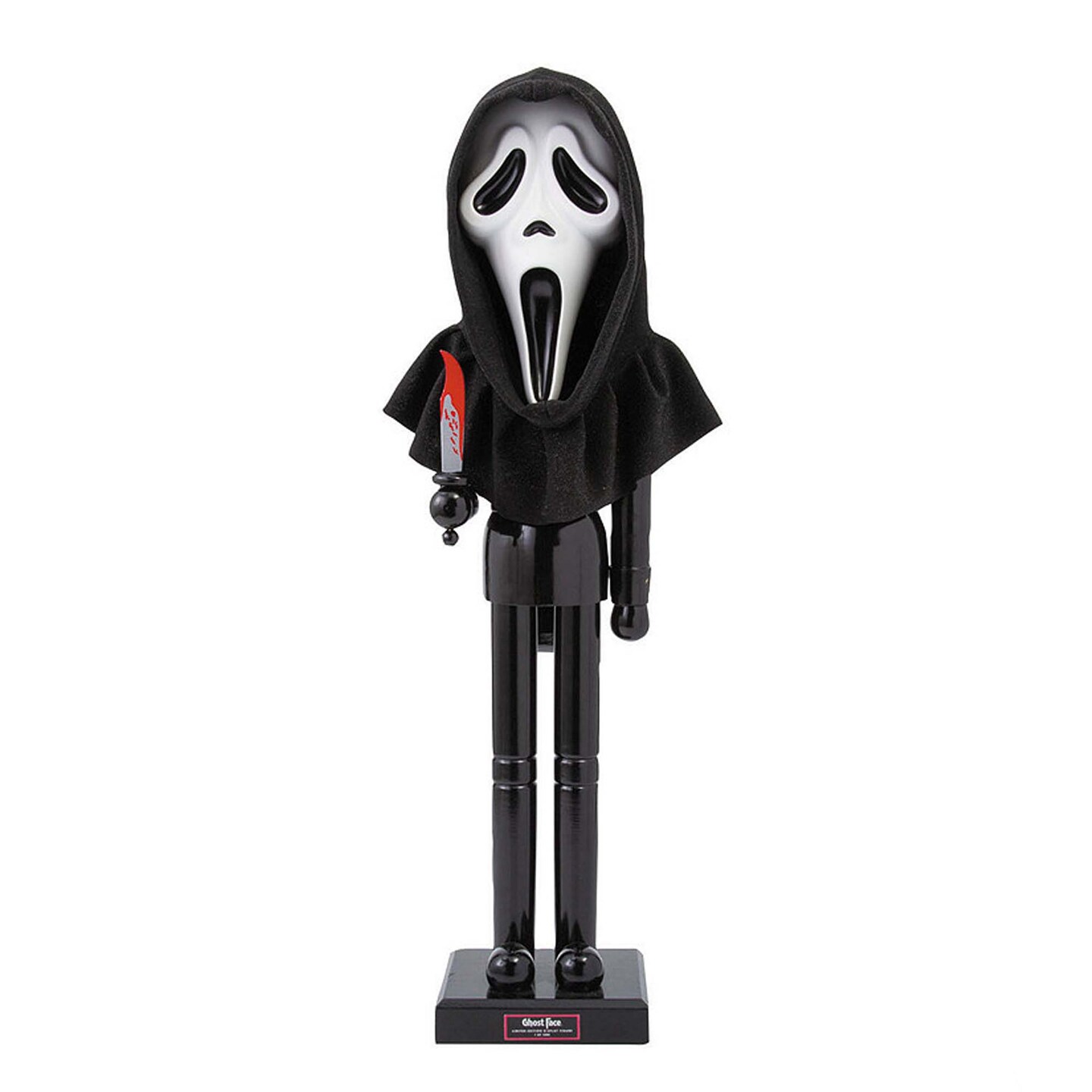 3 Foot Ghost Face Collectible Holiday Horror Nutcracker Decoration
