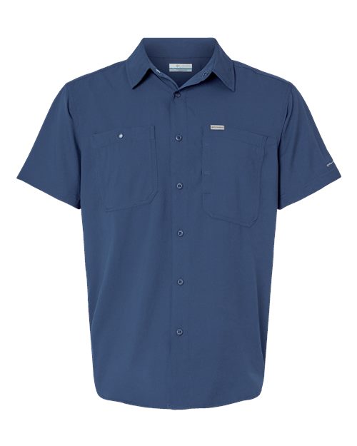 Columbia® Men’s Silver Ridge Utility Lite Short Sleeve Shirt 100% Recycled Polyester